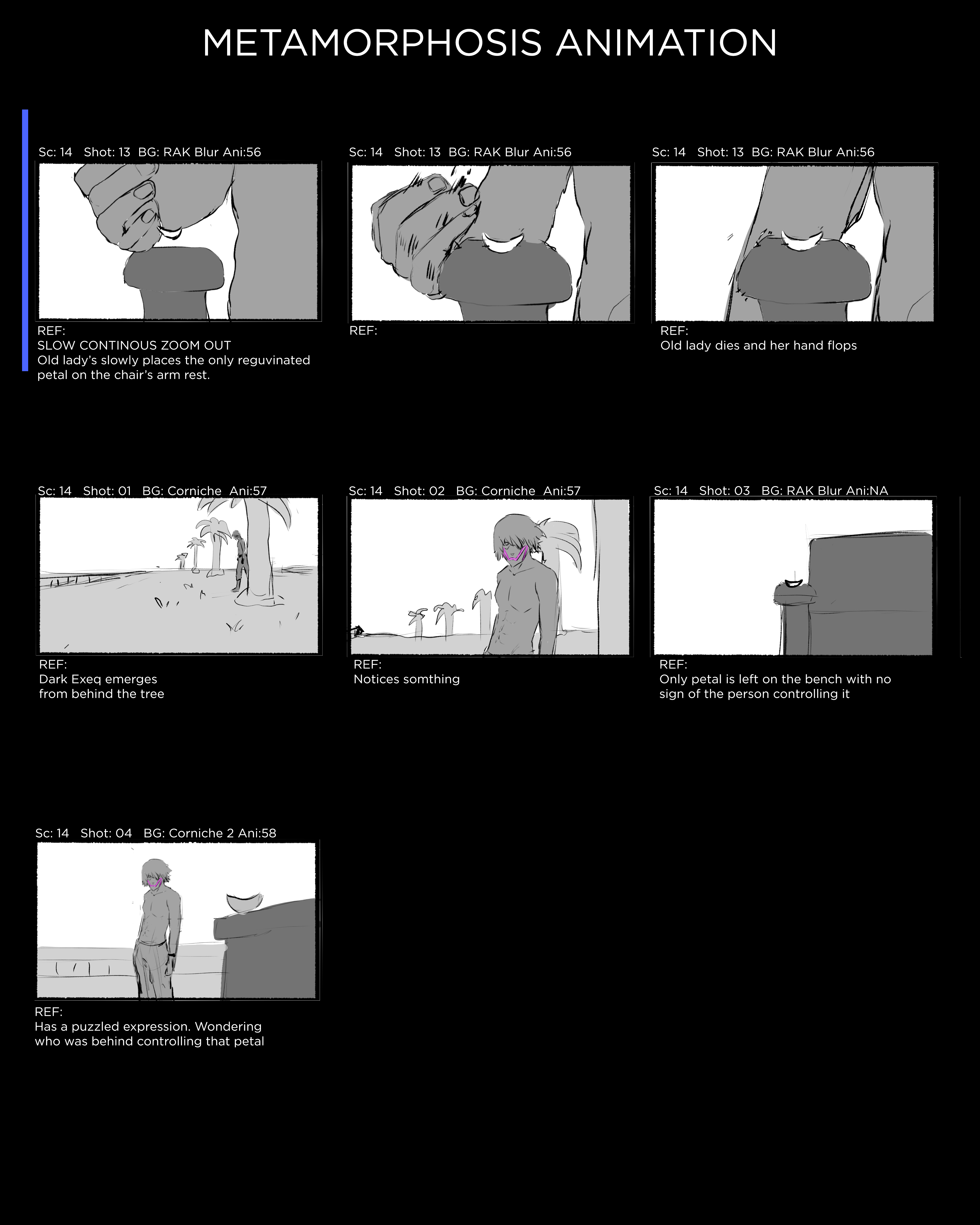 "Metamorphosis" Storyboard Page 12