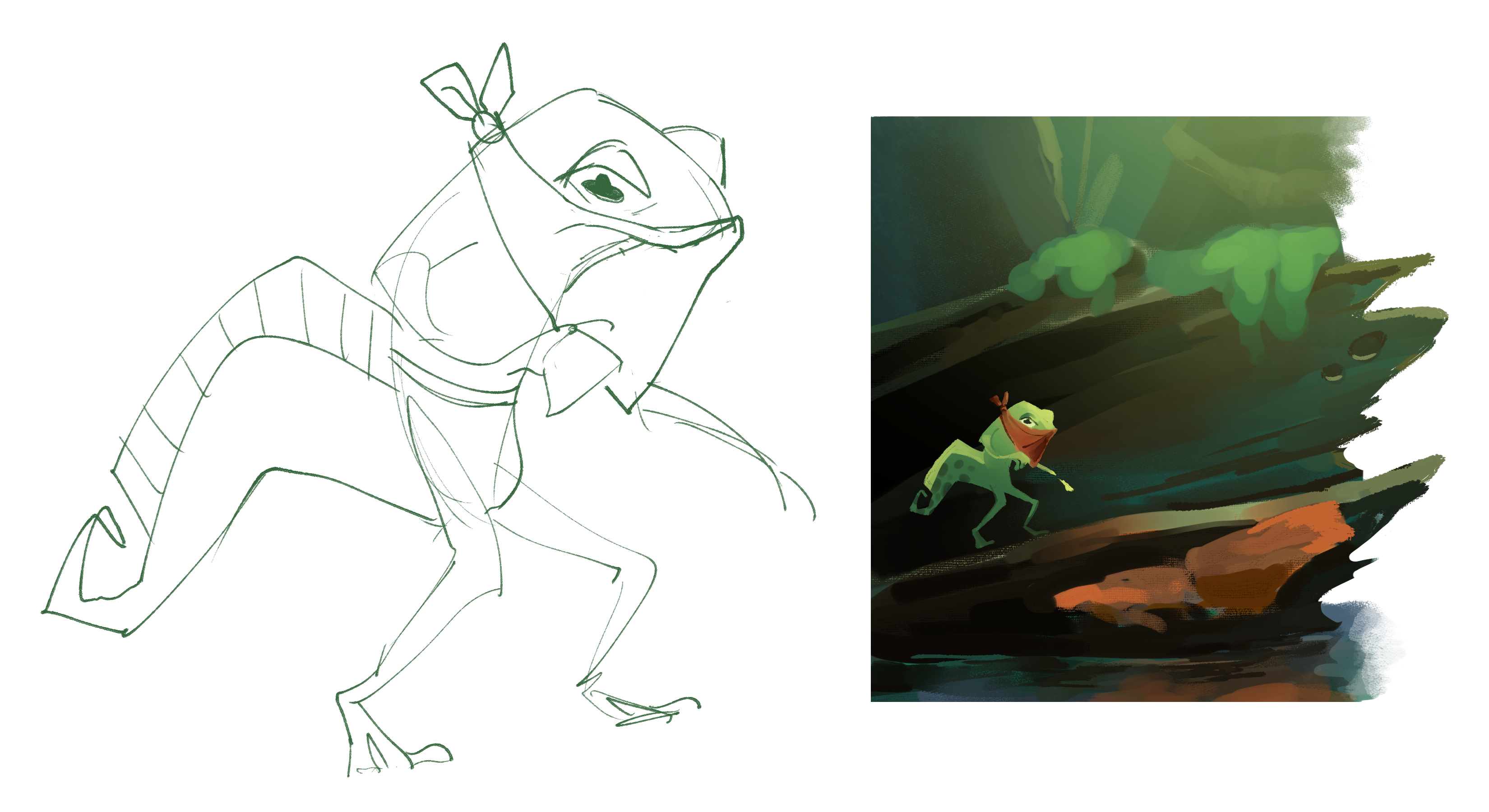 Froglet: Mood Painting