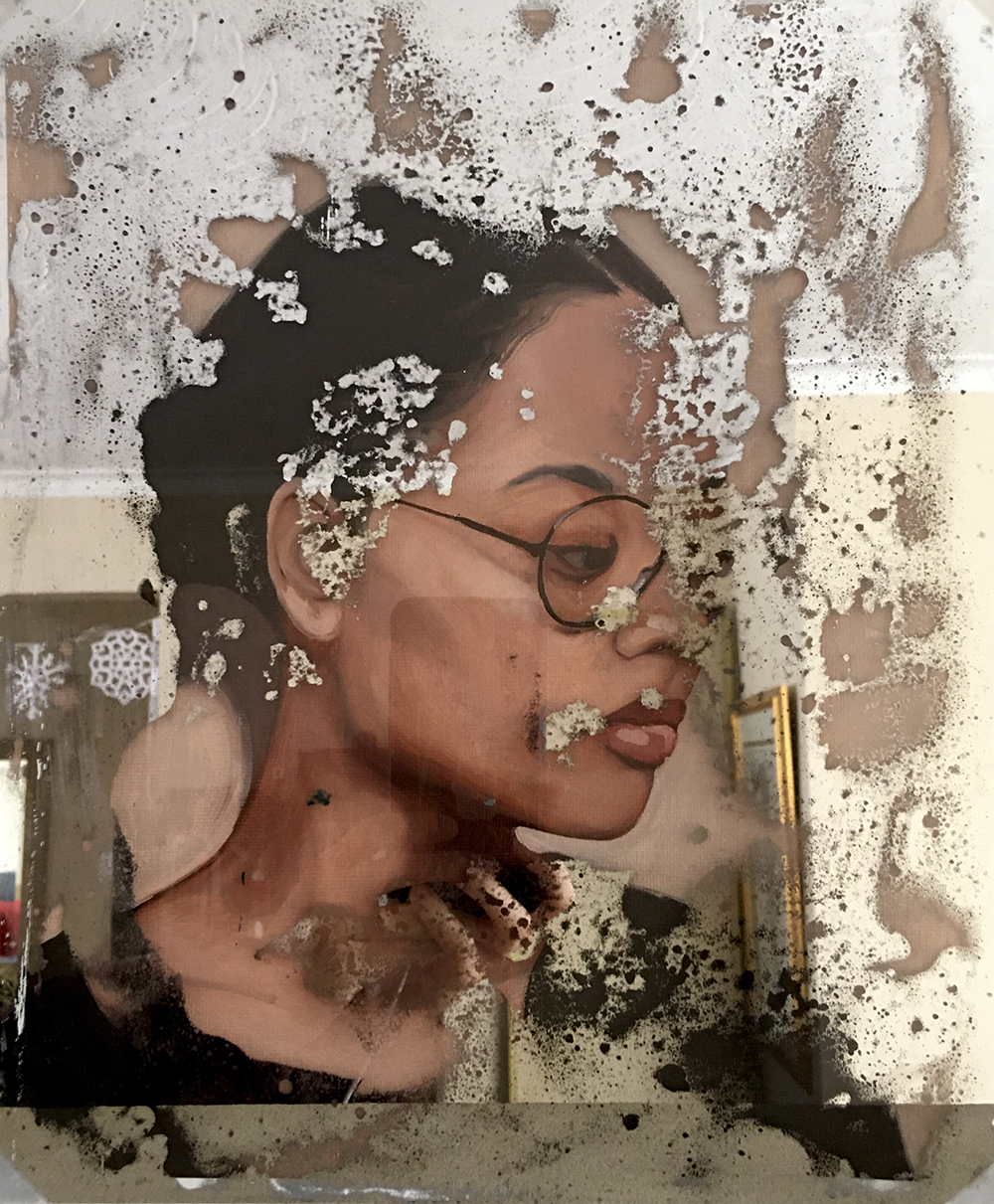 Self-Portrait with Mirror