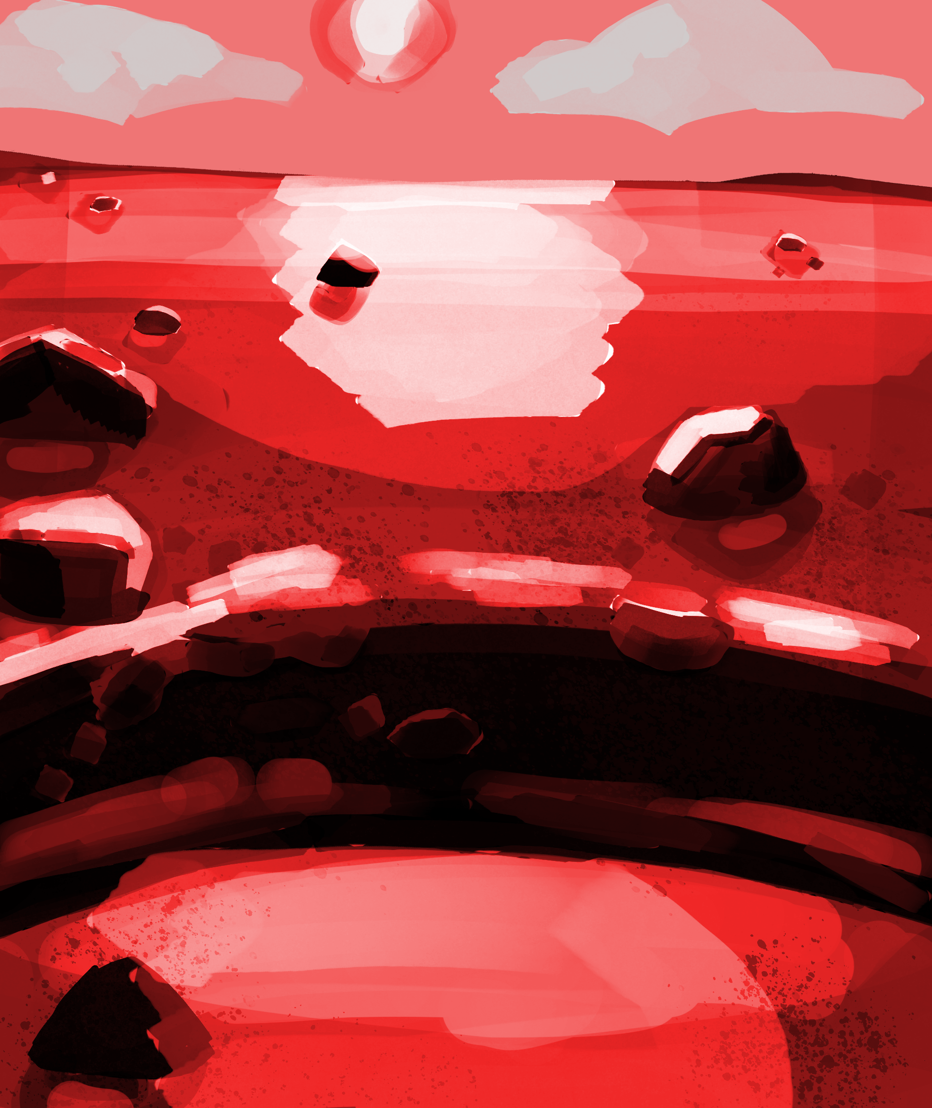 Waste Backgrounds and Characters