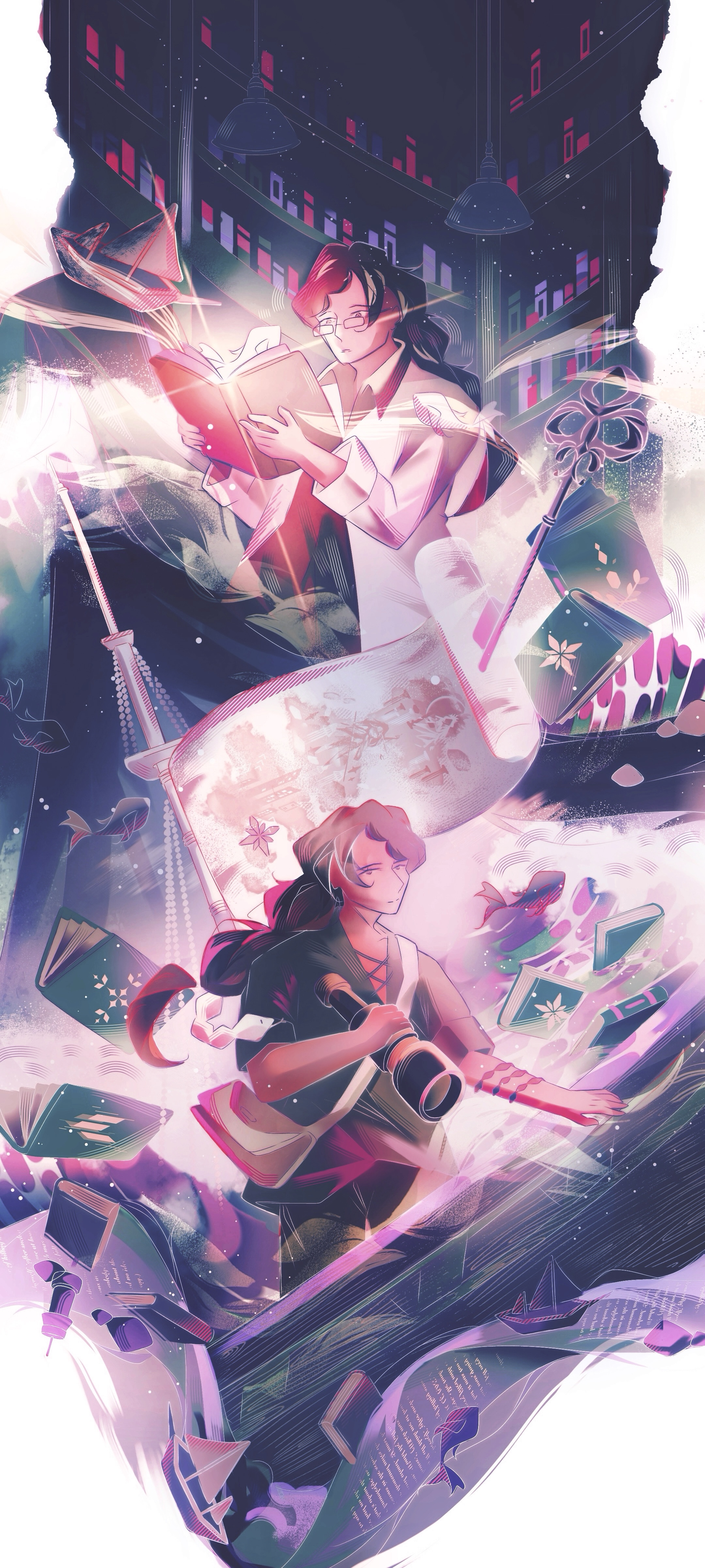 “Let us set sail.”
