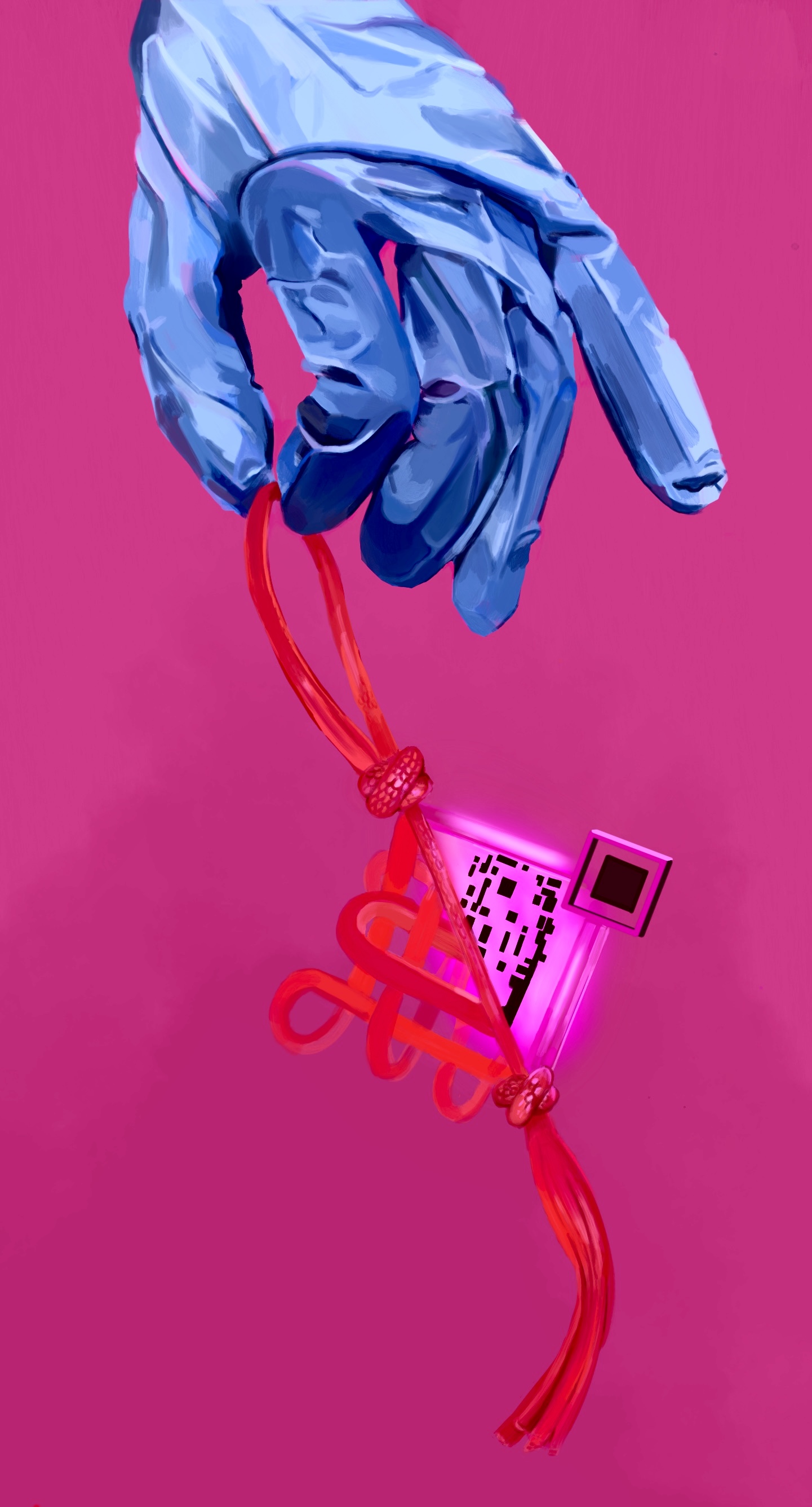 Digital Maedeupjang (Decorative Knotting)