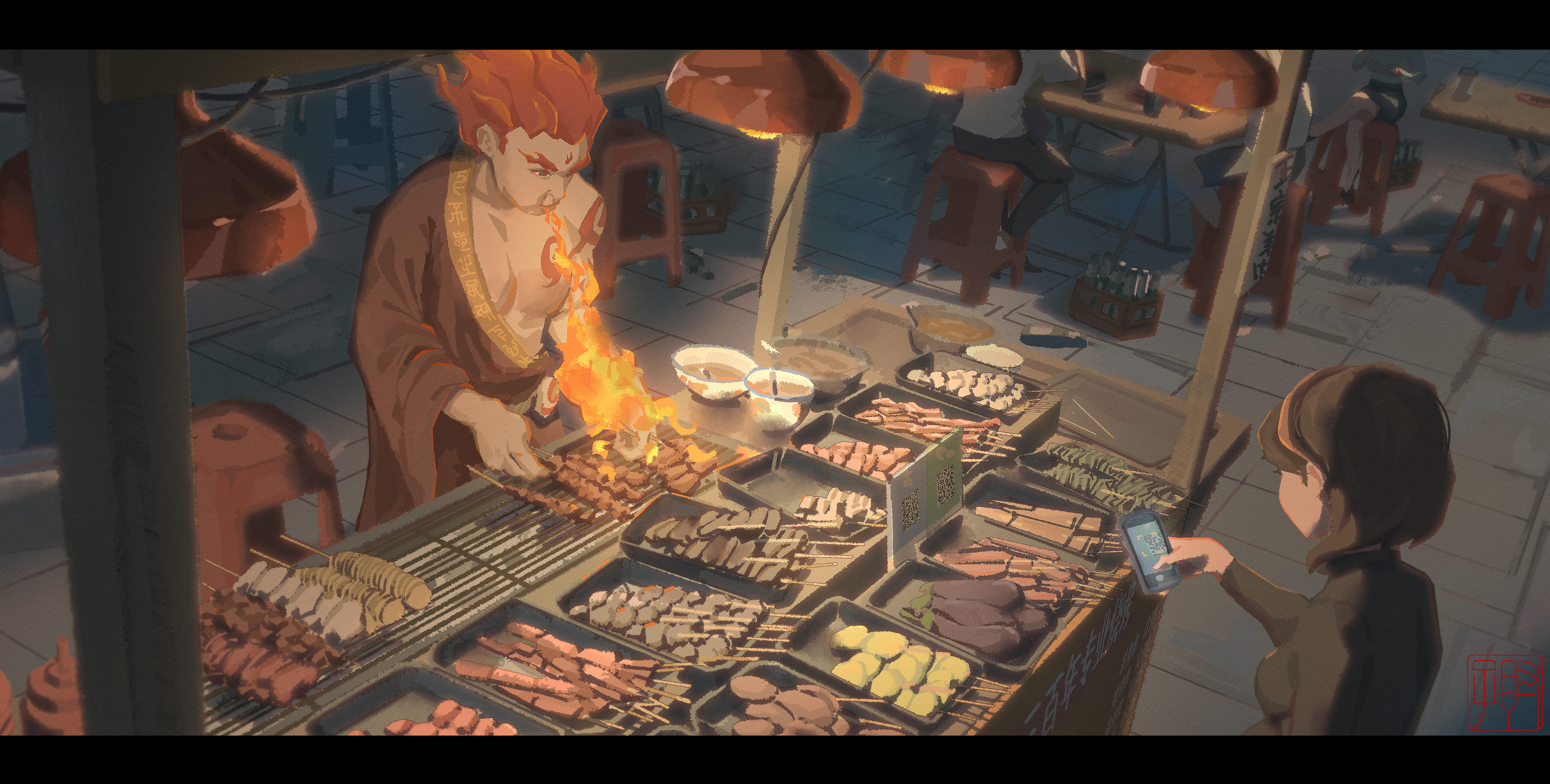 God of Fire——ZhuRong