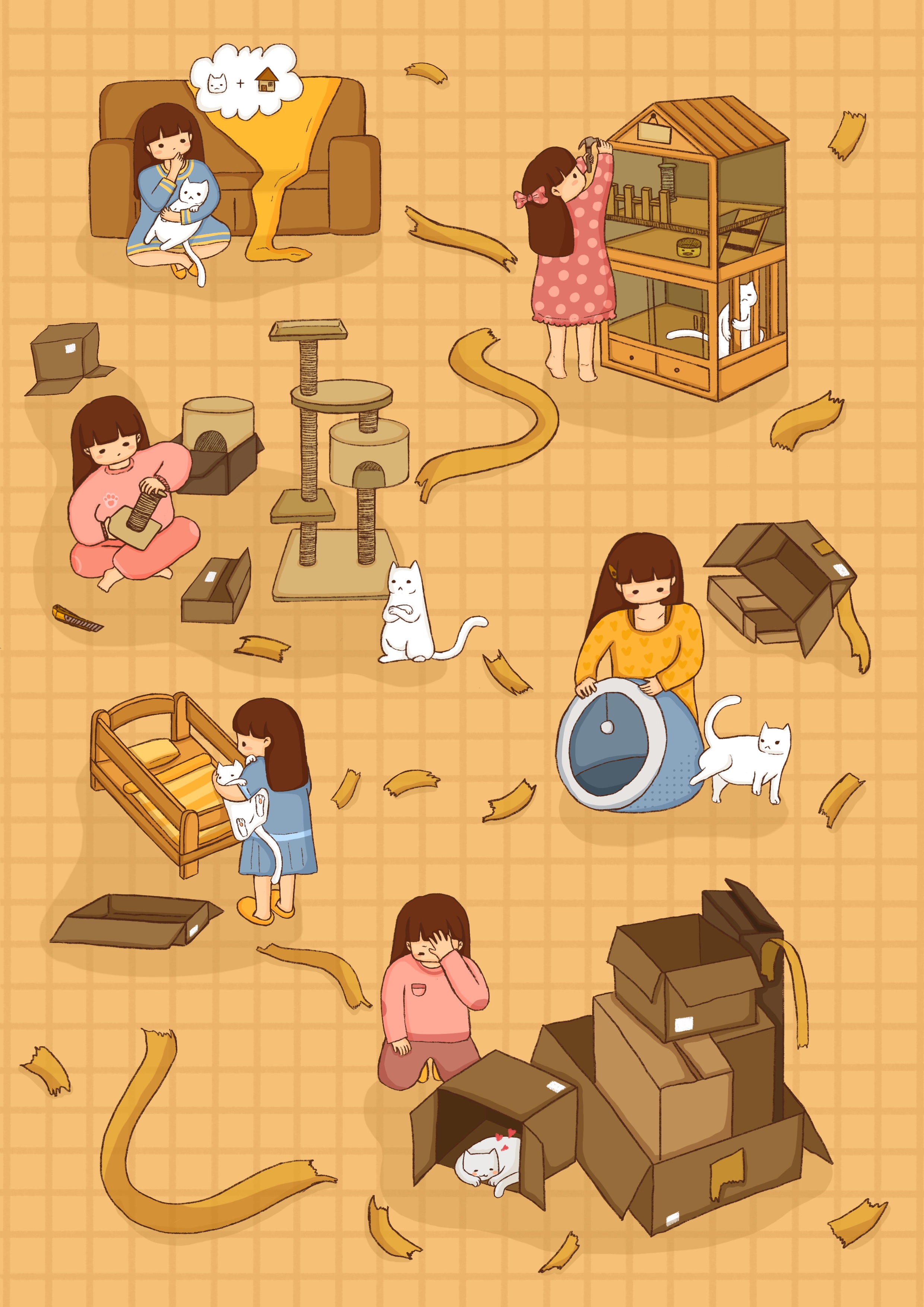 Cluttering Strategies