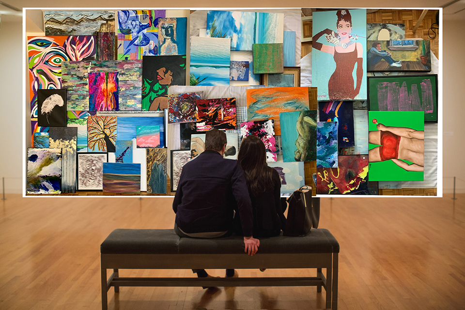 The Future of Happiness Mosaic