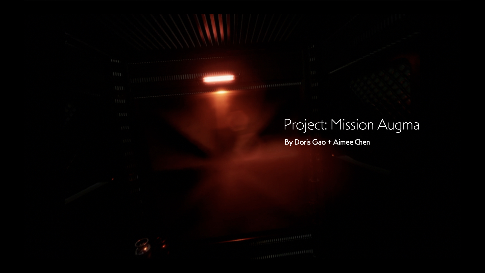 Project: Mission Augma - Motion Capture Project