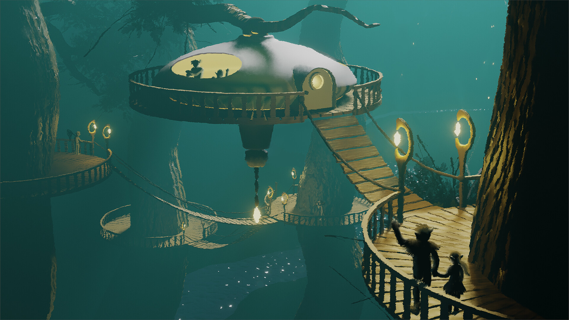 Elven Enclave - Digital Painting