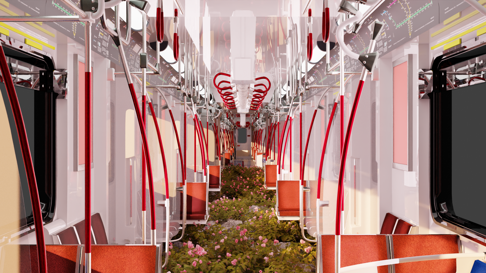 TTC Subway - Blender Draft Rendering Test