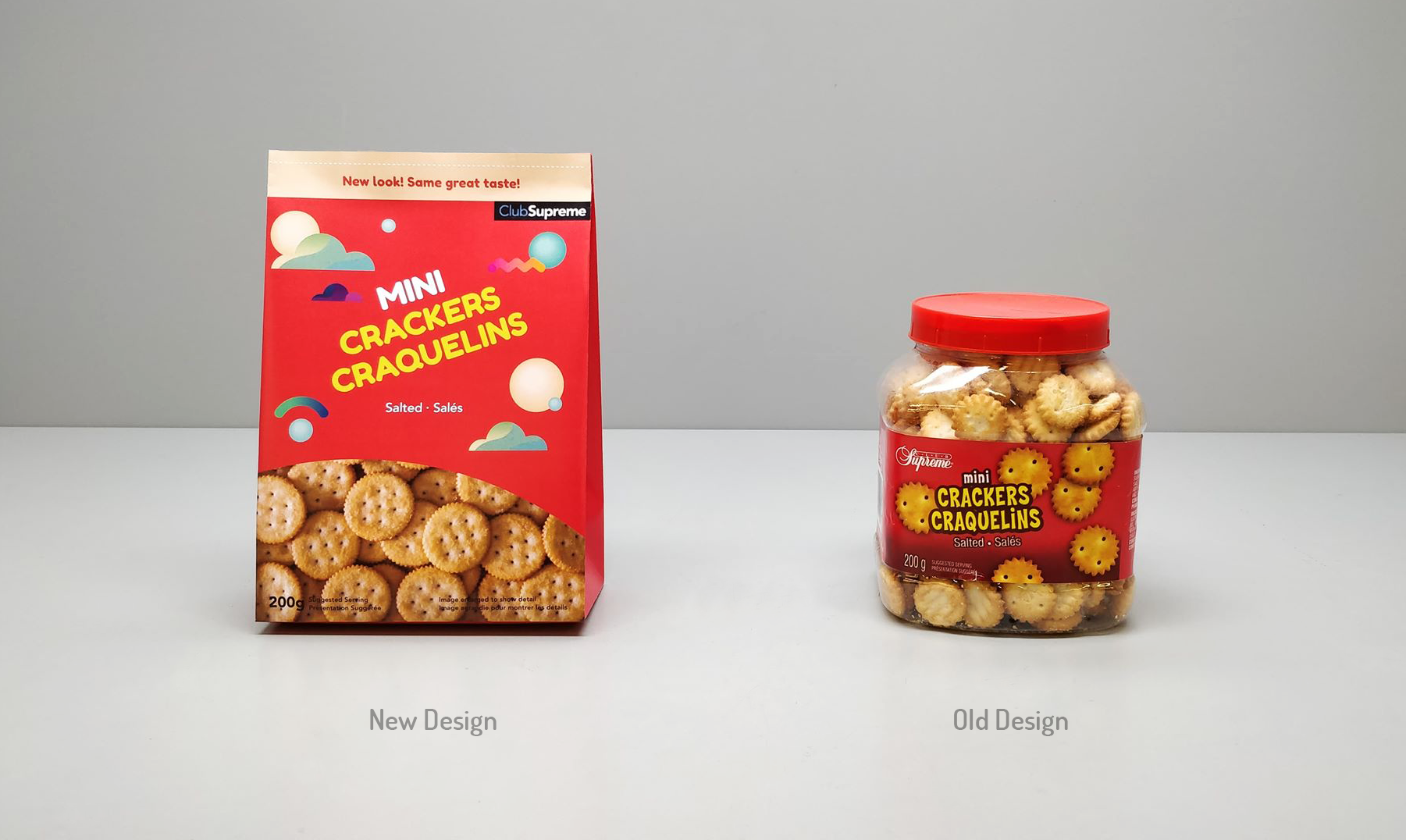 New Design Vs. Old Design