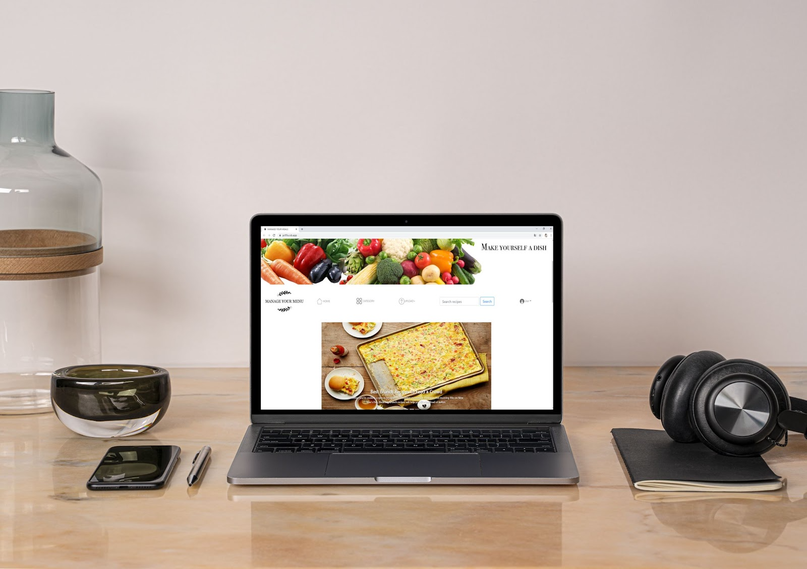 Manage Your Meal / Web App