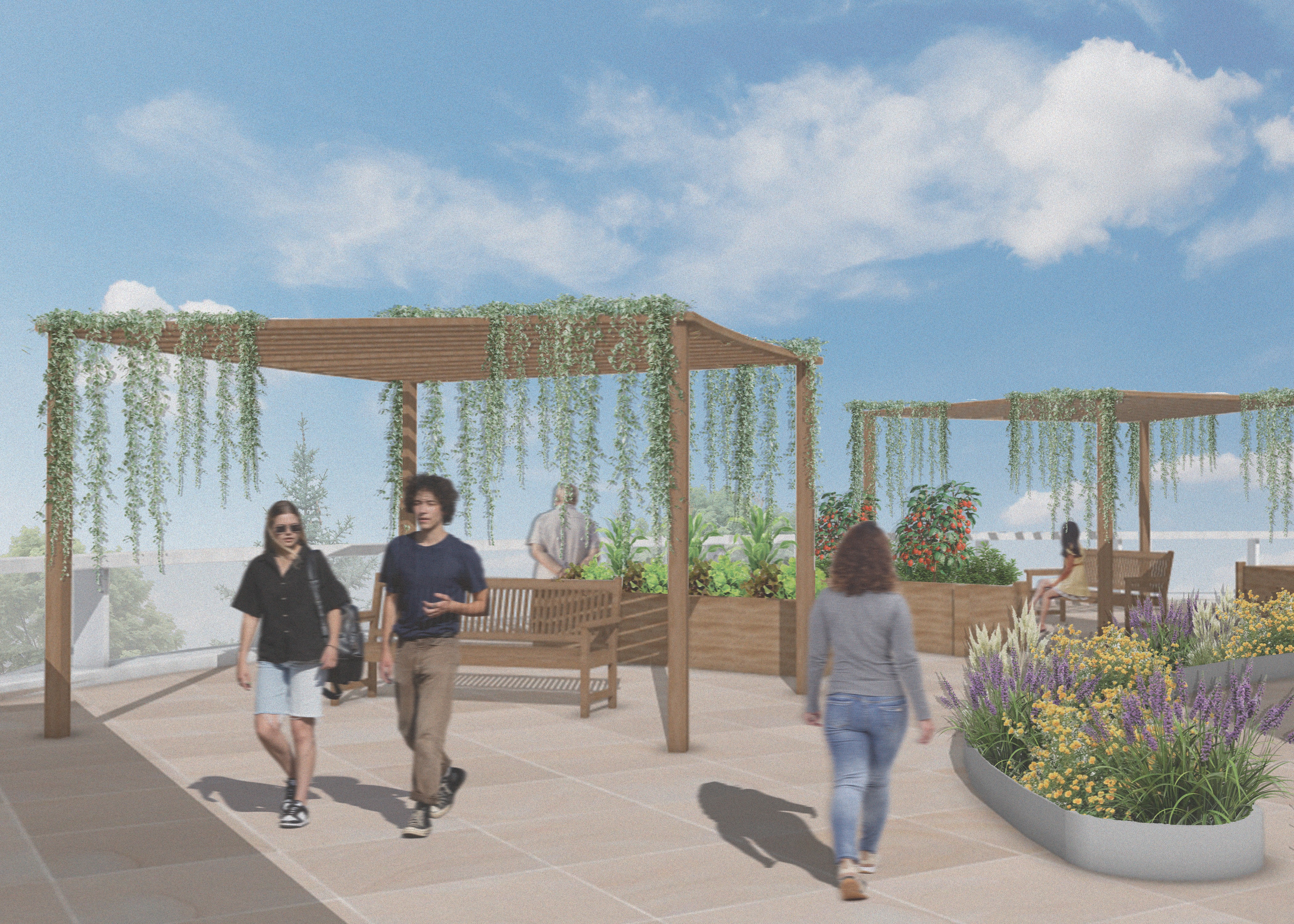 Oasis - Rooftop Community Garden