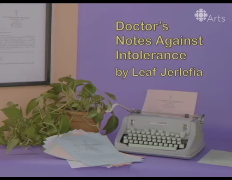 Doctor's Notes Against Intolerance