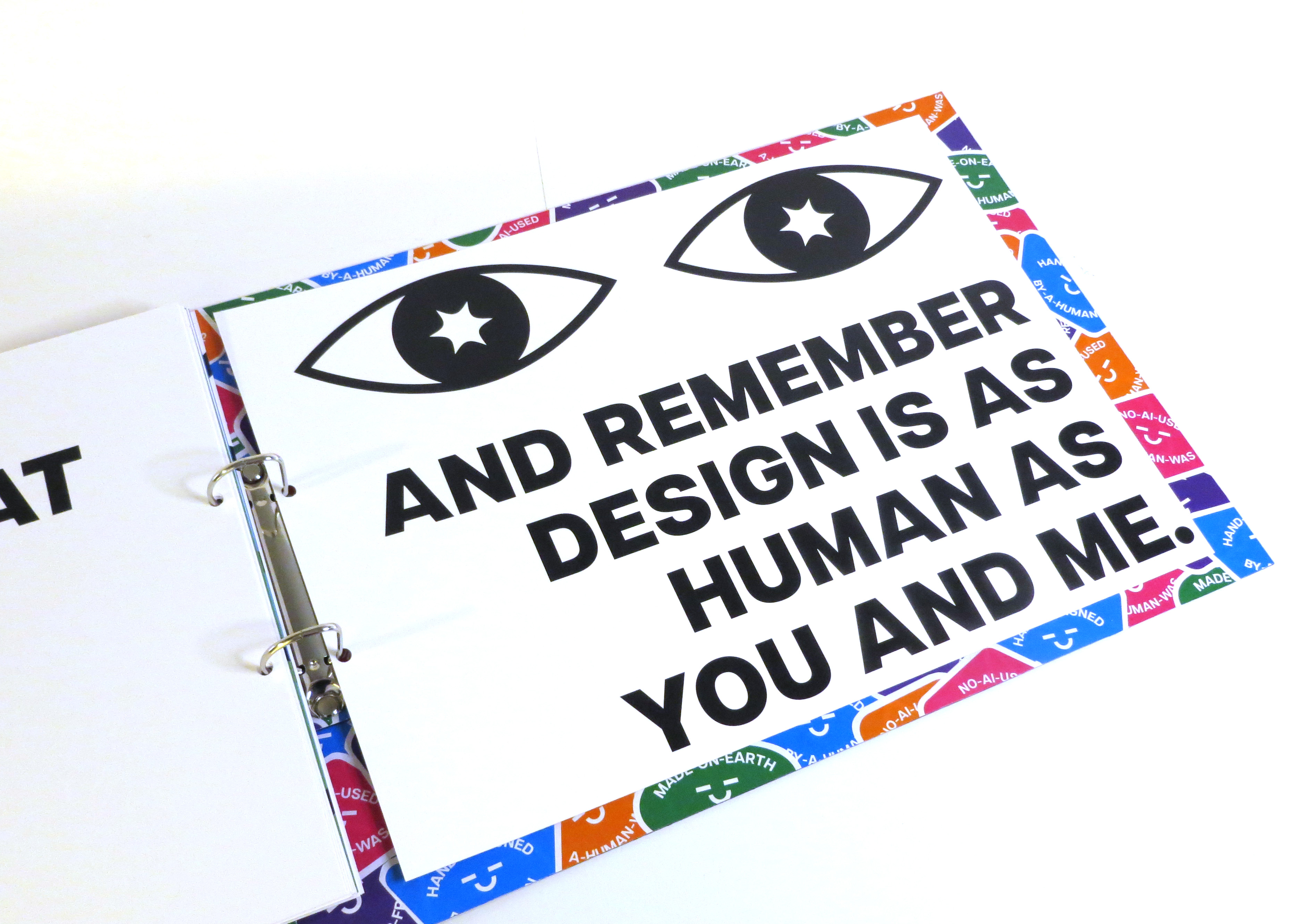 I Designed This Book and Now You're Reading I