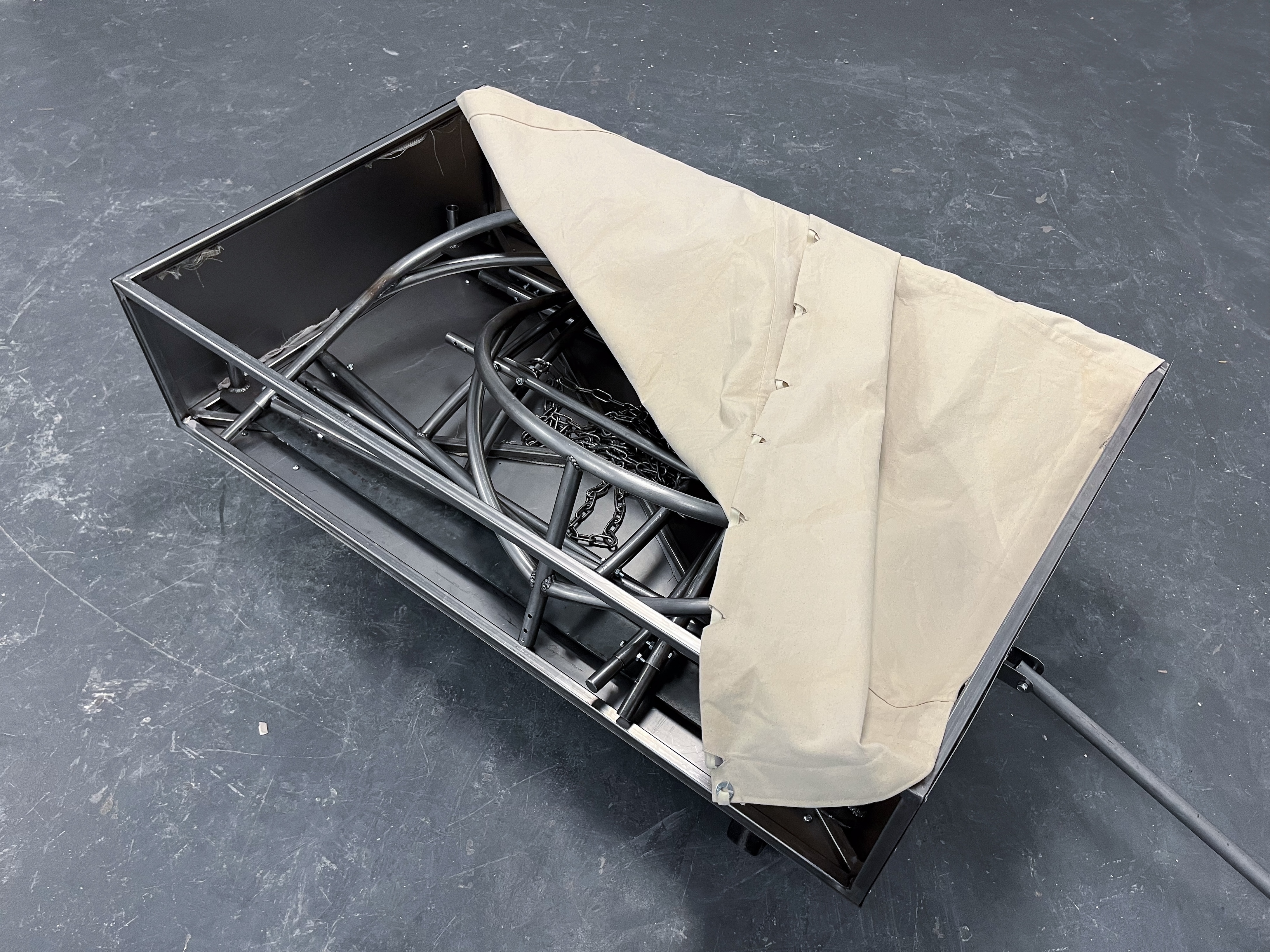 I'M TRYING TO TALK ABOUT GRIEF but with a swing a wagon and walking (gallery)