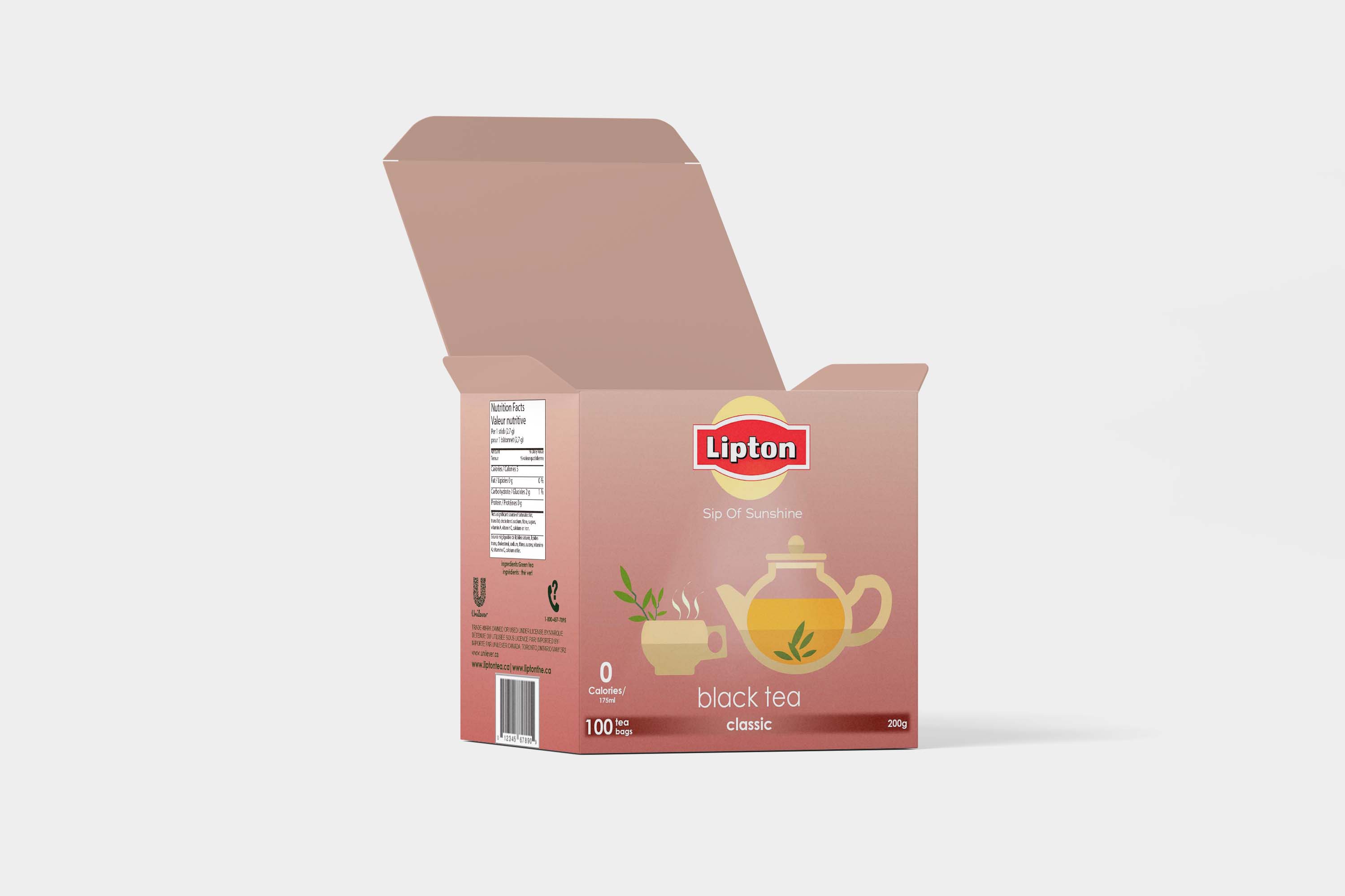 Lipton Tea Packaging Redesign