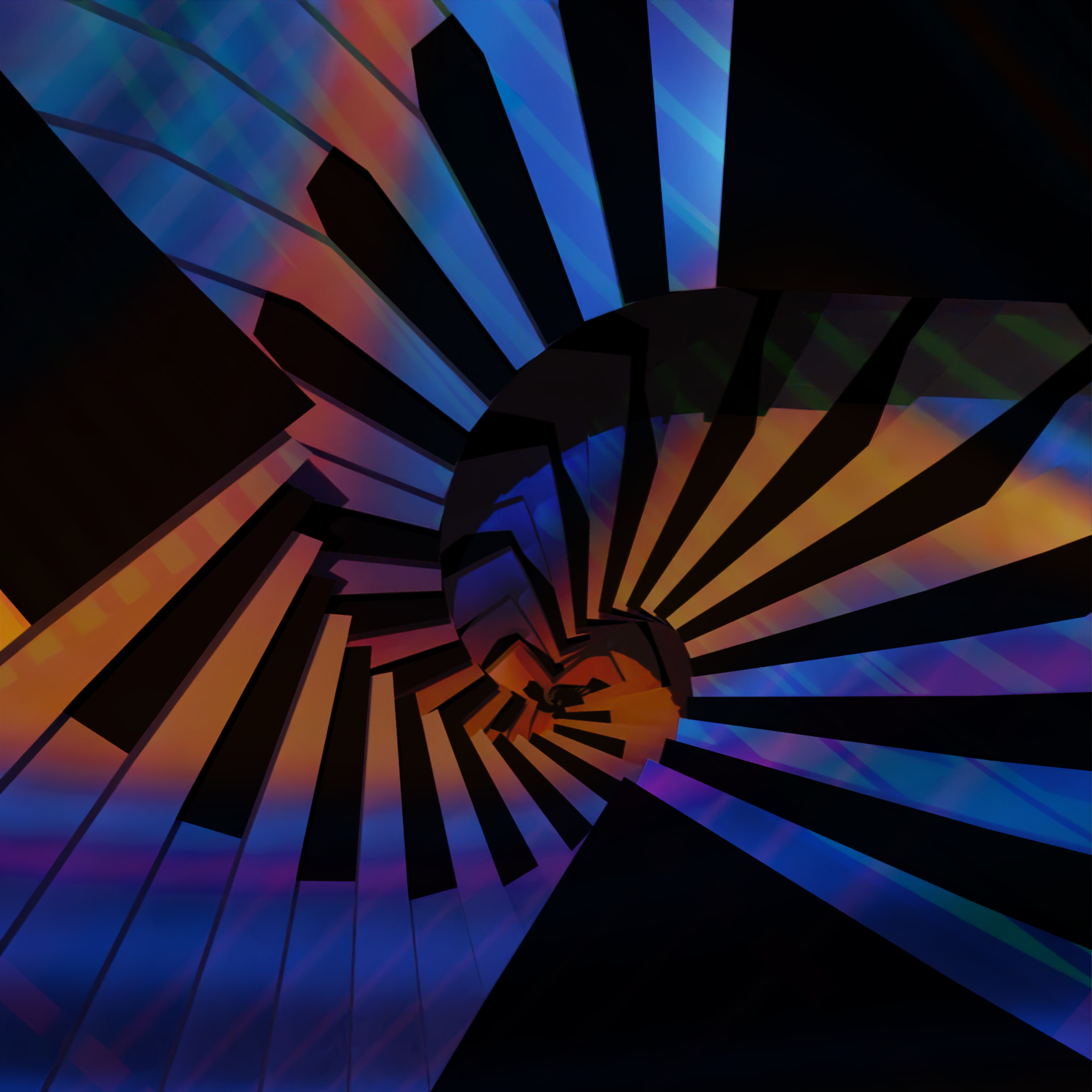 Exploring Abstract Visual Compositions