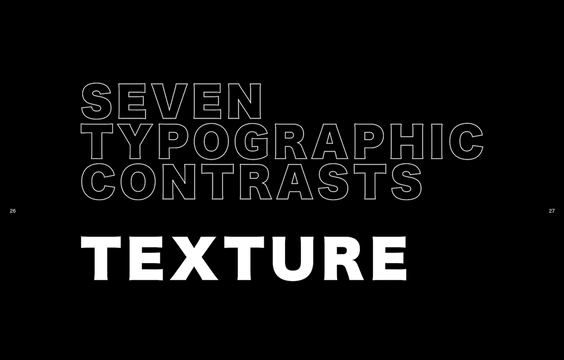 Nights and Storefronts - Environmental Typography