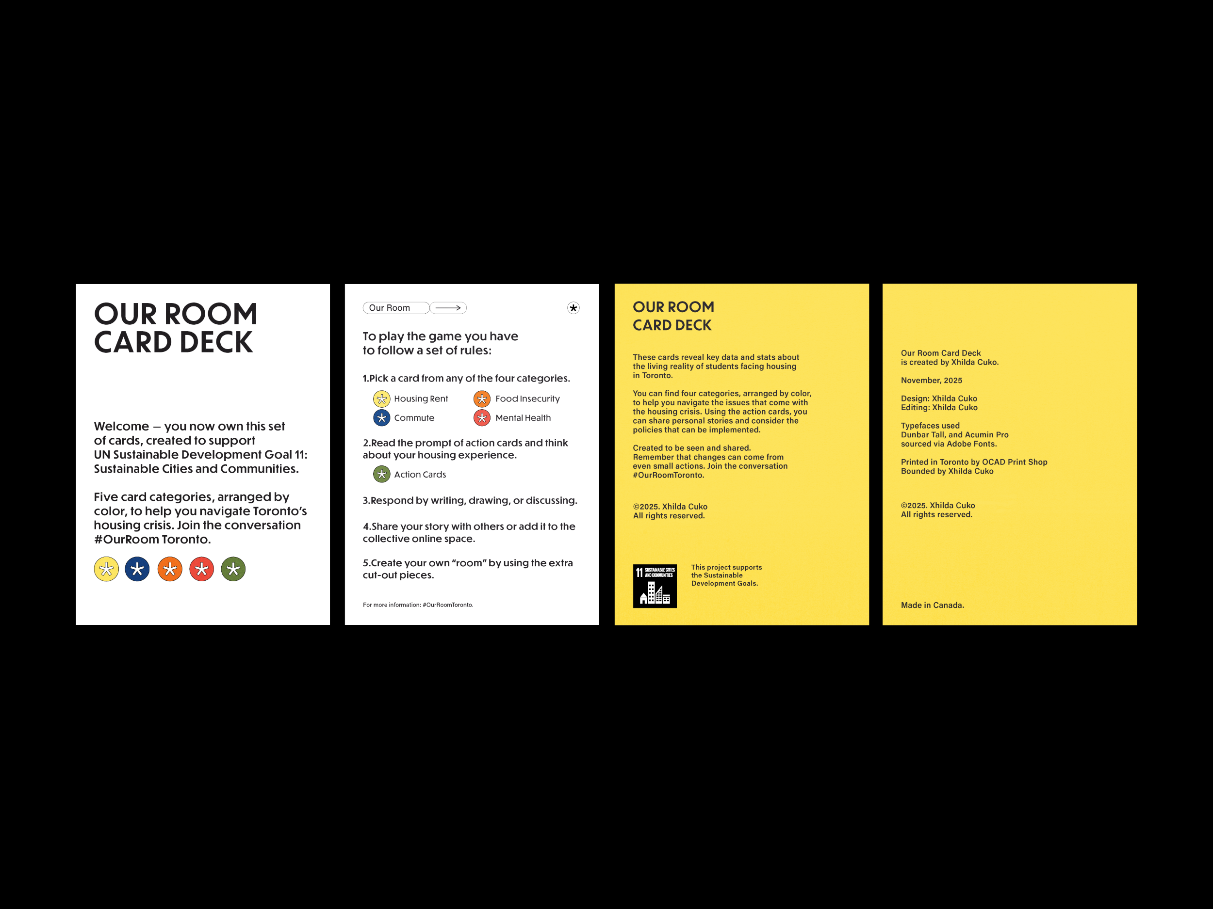 Our Room Card Deck: Data Visualization