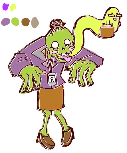 Devil's Regional Transit Character Design