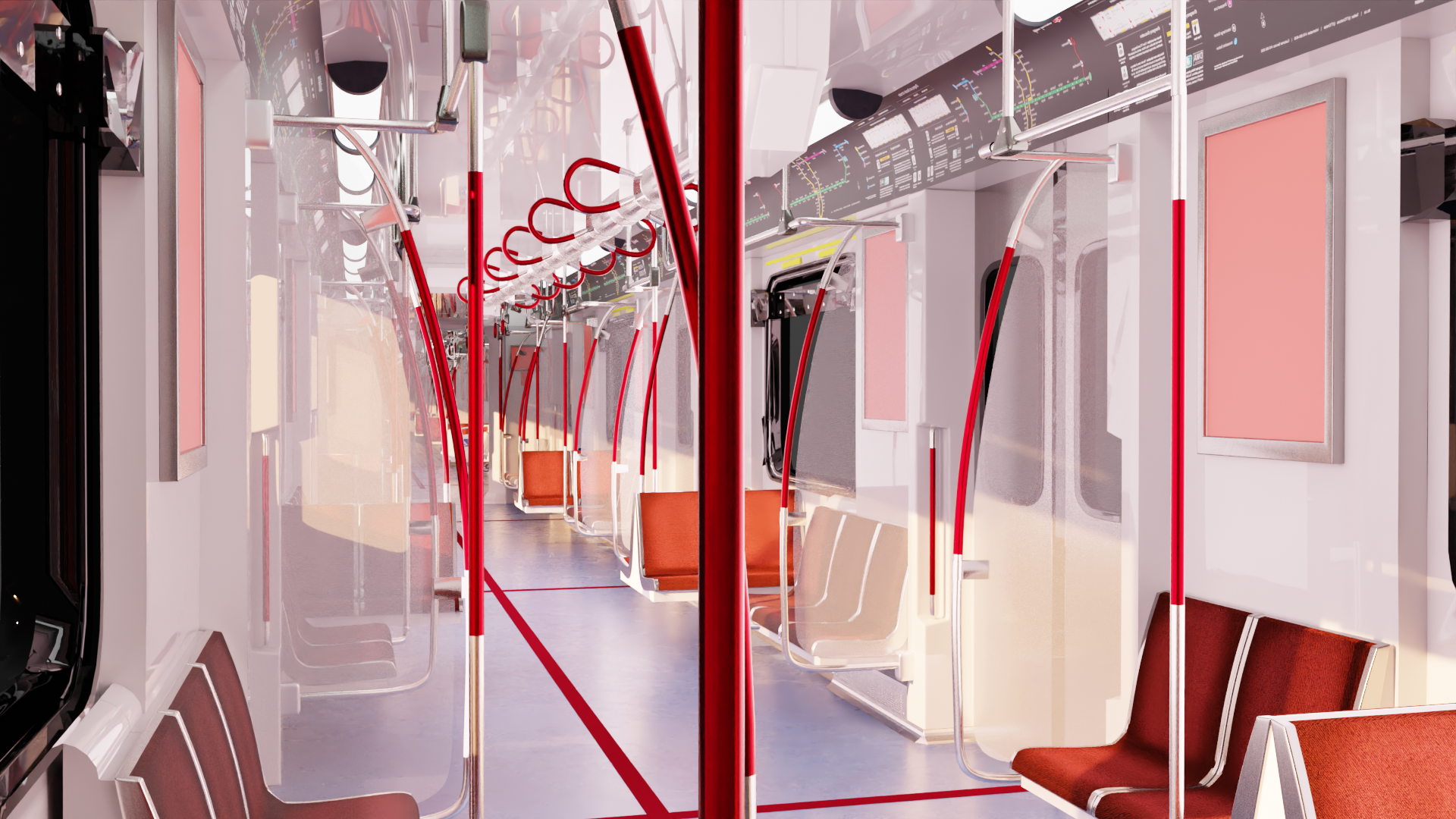 TTC Subway - Blender Draft Rendering Test