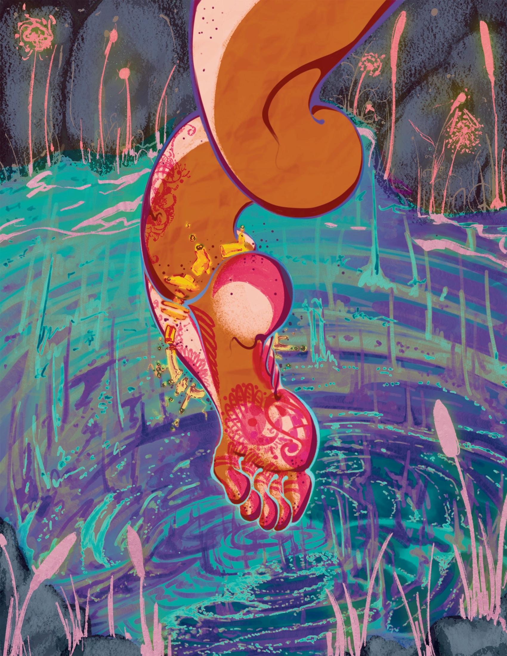Where the Foot Breaks the Surface, 2026