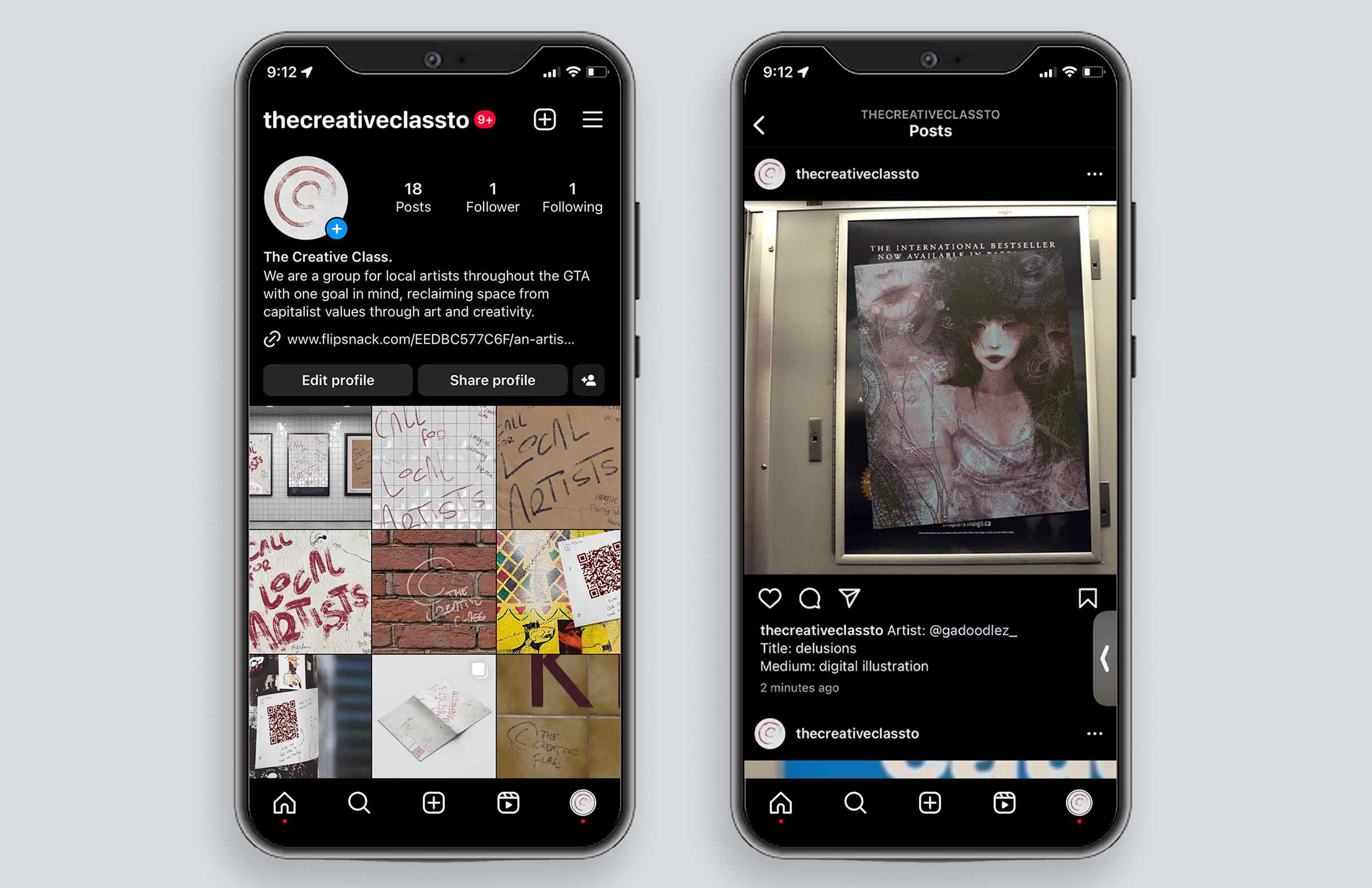 The Creative Class- phase 3 insta