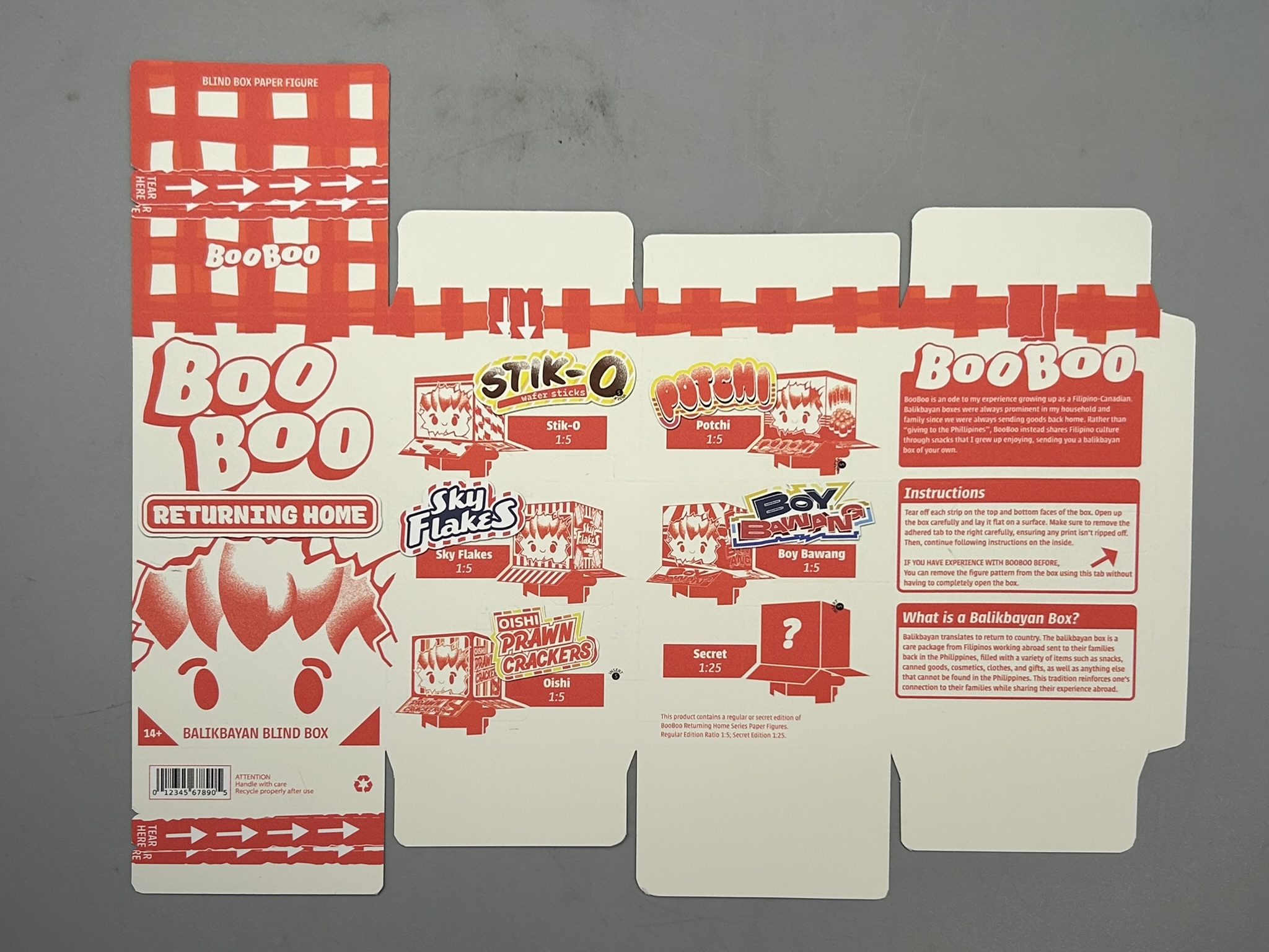 BooBoo: A Balikbayan Inspired Blind Box