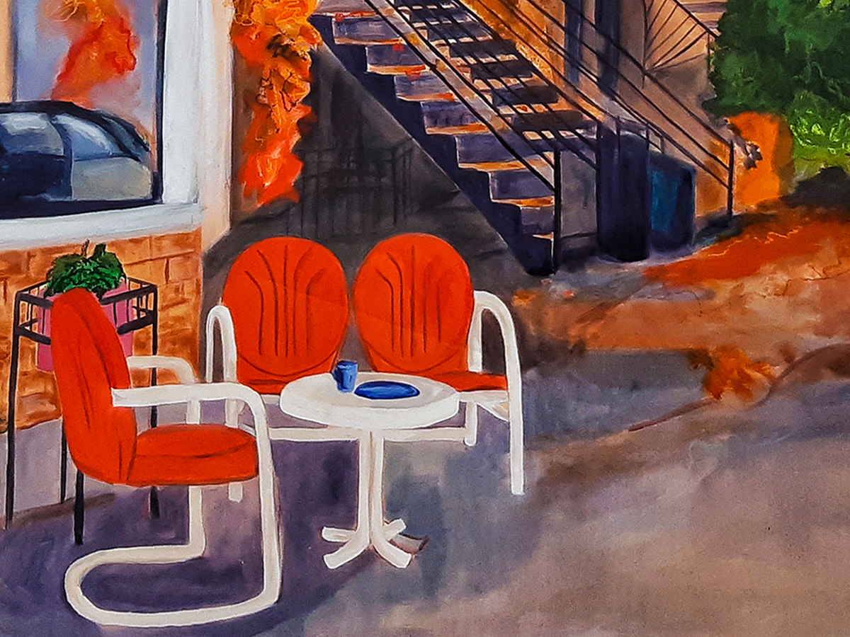 DETAIL : Everybody's Lookin' [for the Meaning of All Of This «JOYBOY»] | Café São, de Lorimier,