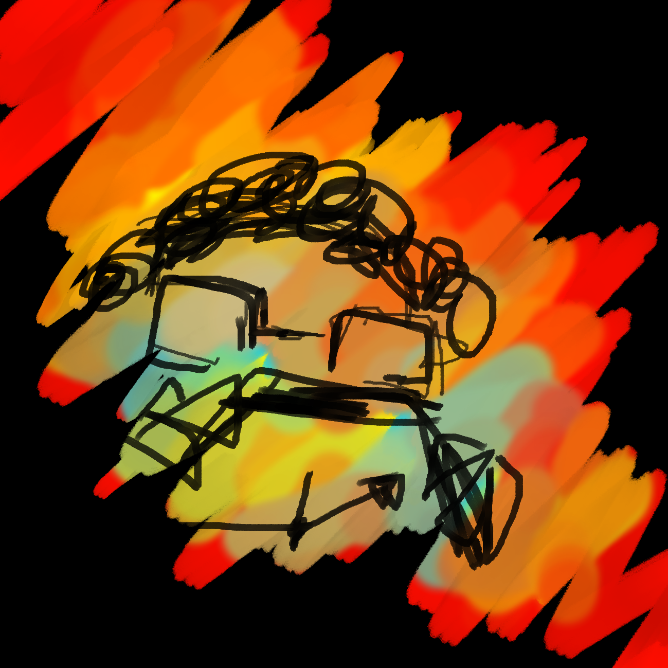 Drawings Of A Mad Scientist 003