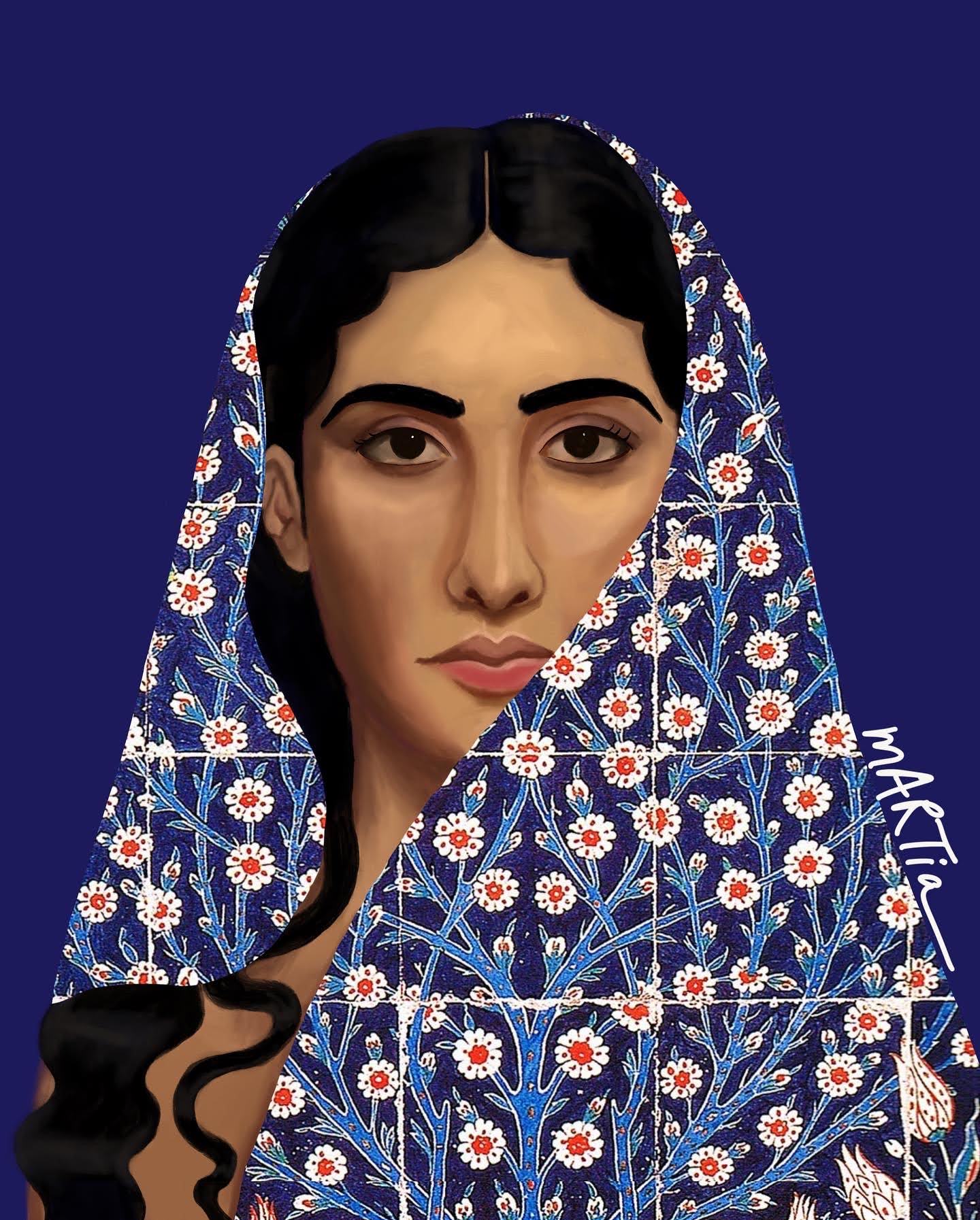 Woman Behind the Wall