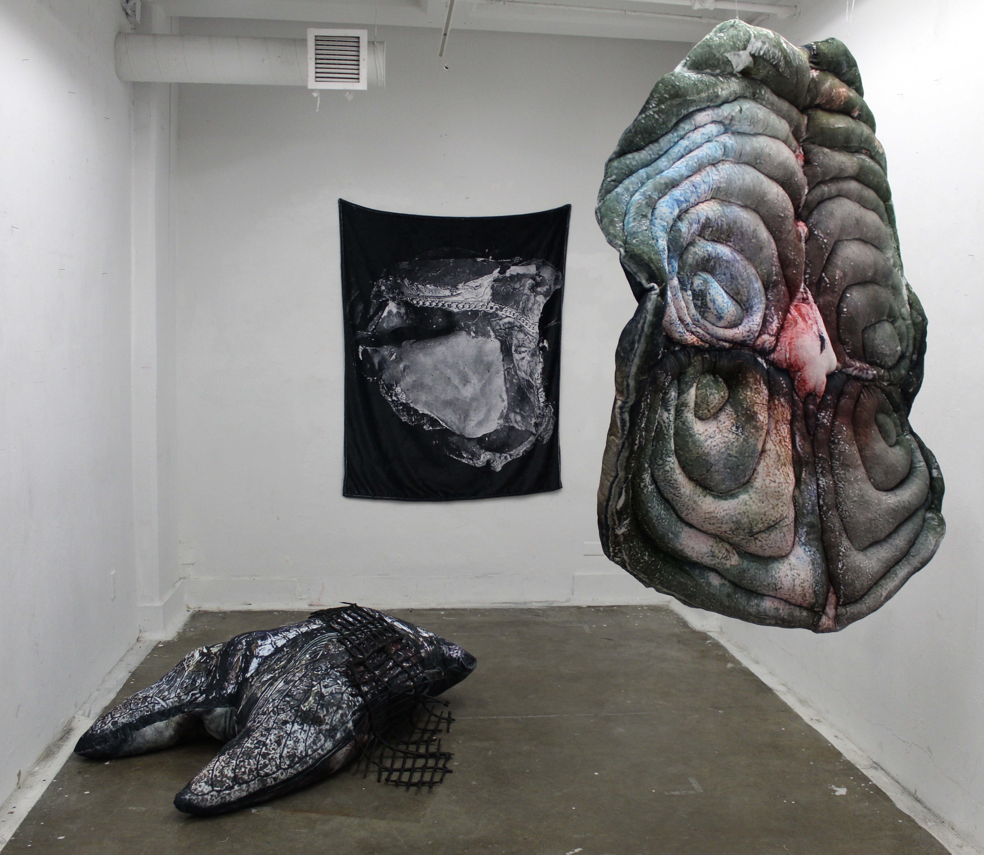 "Tender Fragments", installation view
