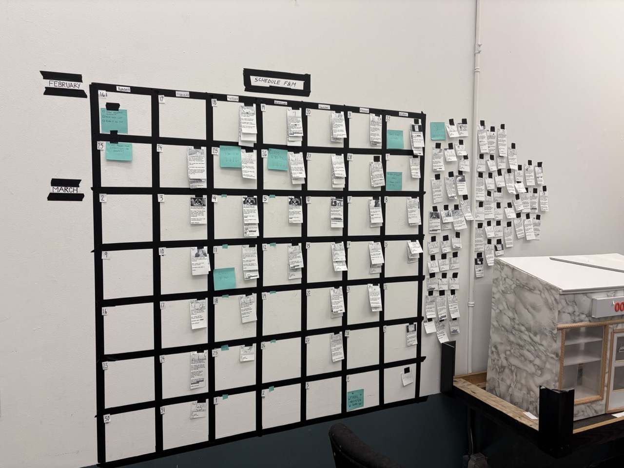 Frances & Margo - Pre-production