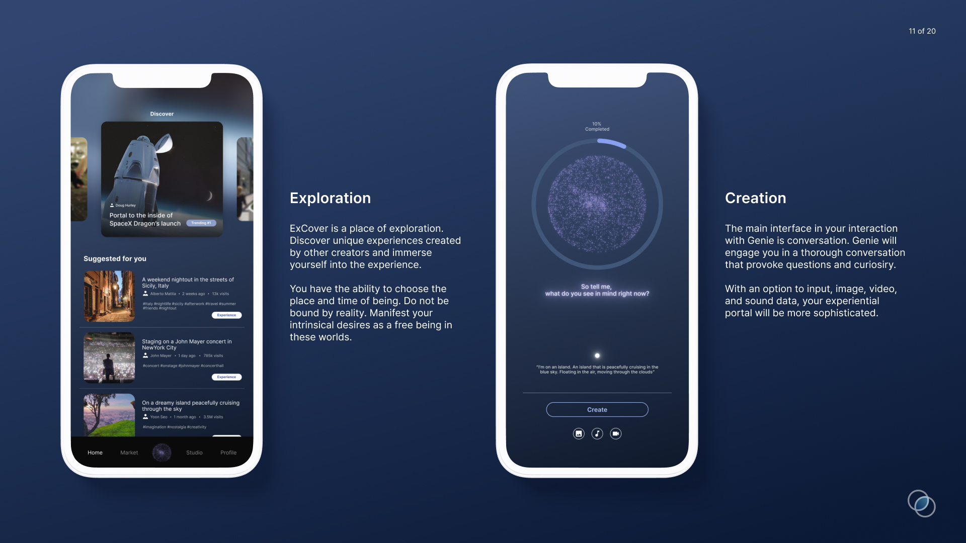 ExCover: Experience and Discover