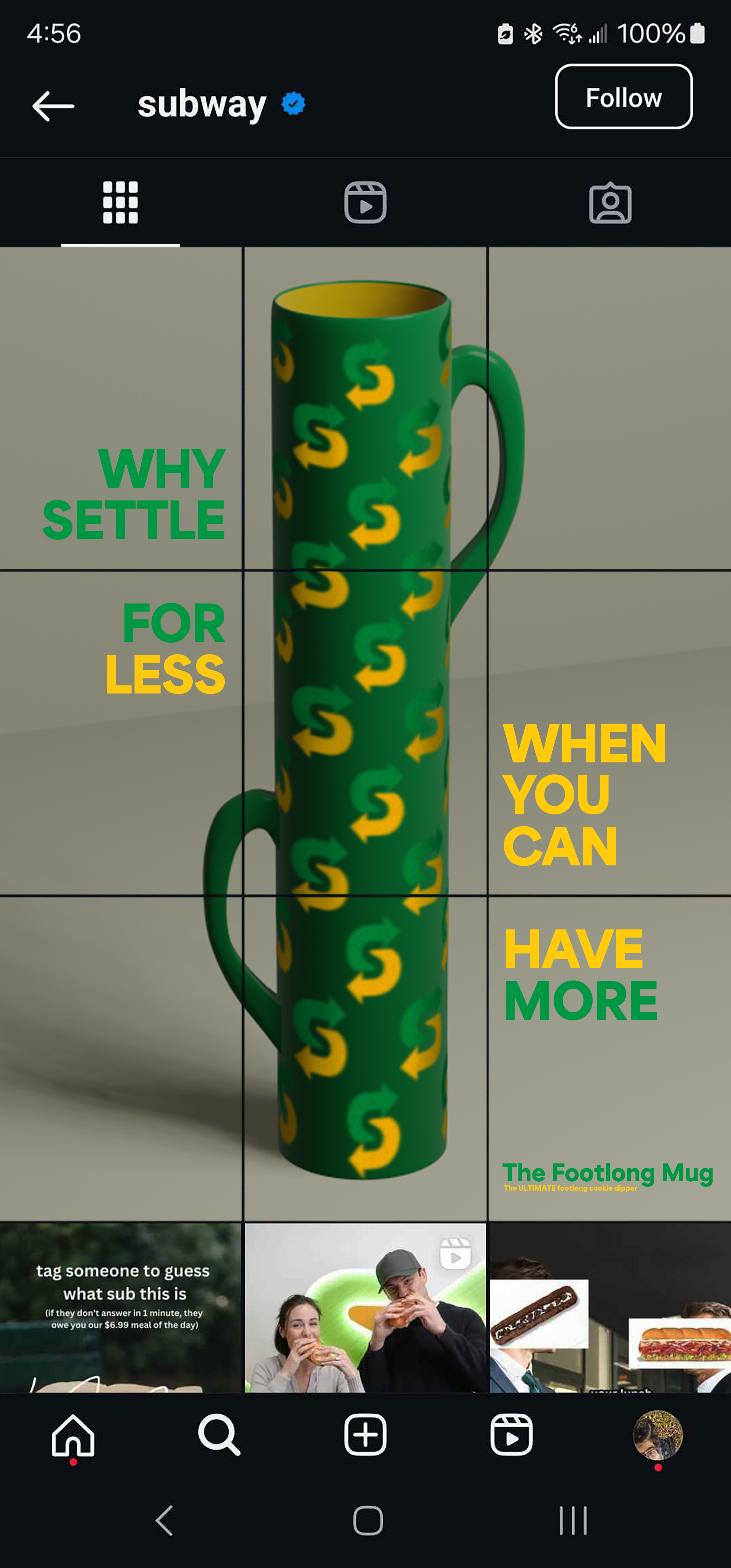 Subway: The Footlong Mug