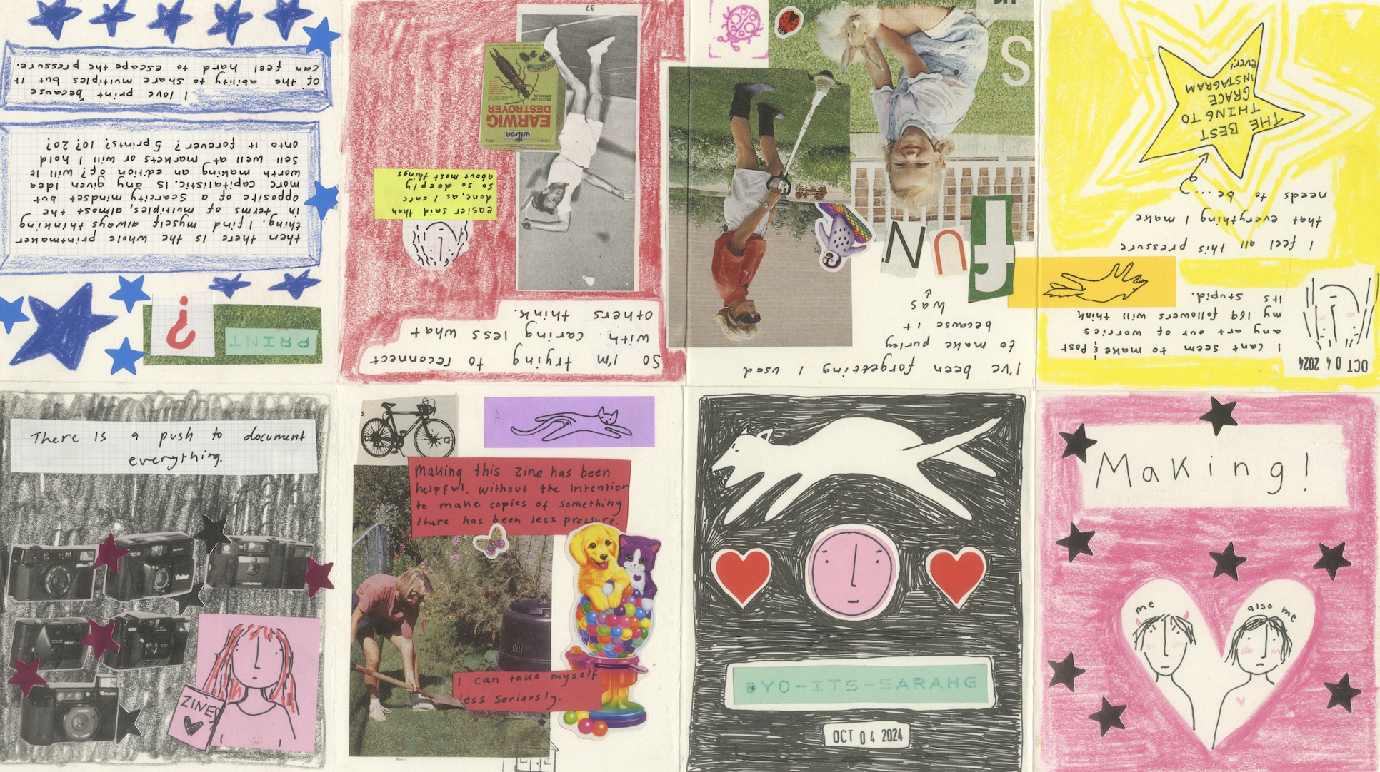 Sarah's Tiny Mini Zine Club