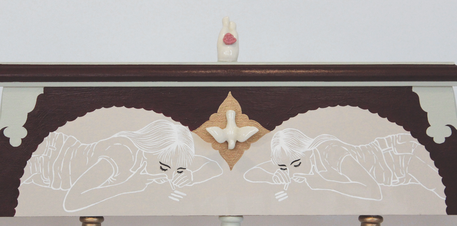 Two Ladies Enjoying the Vices of Life