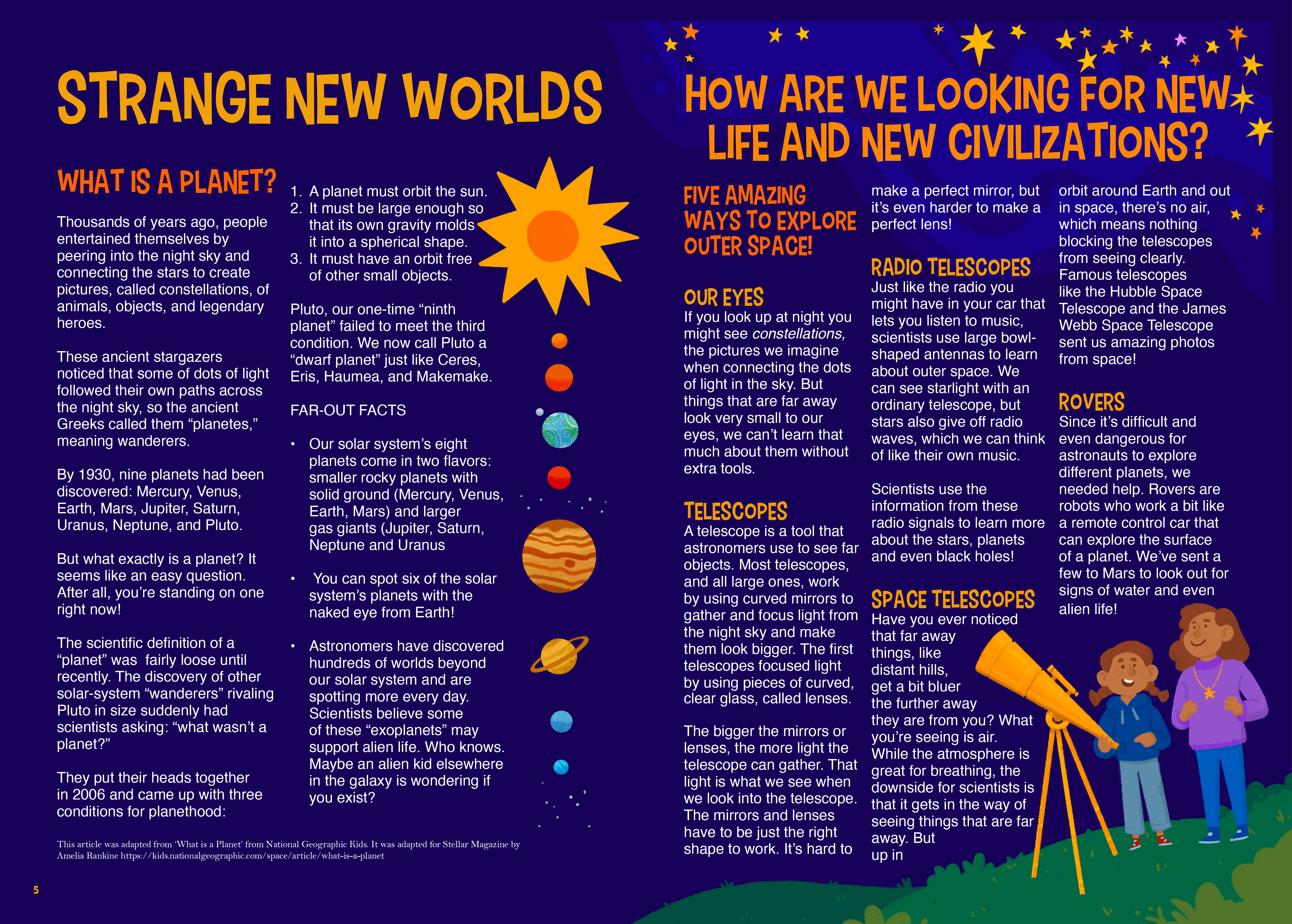 Stellar Magazine - Pages 5-6