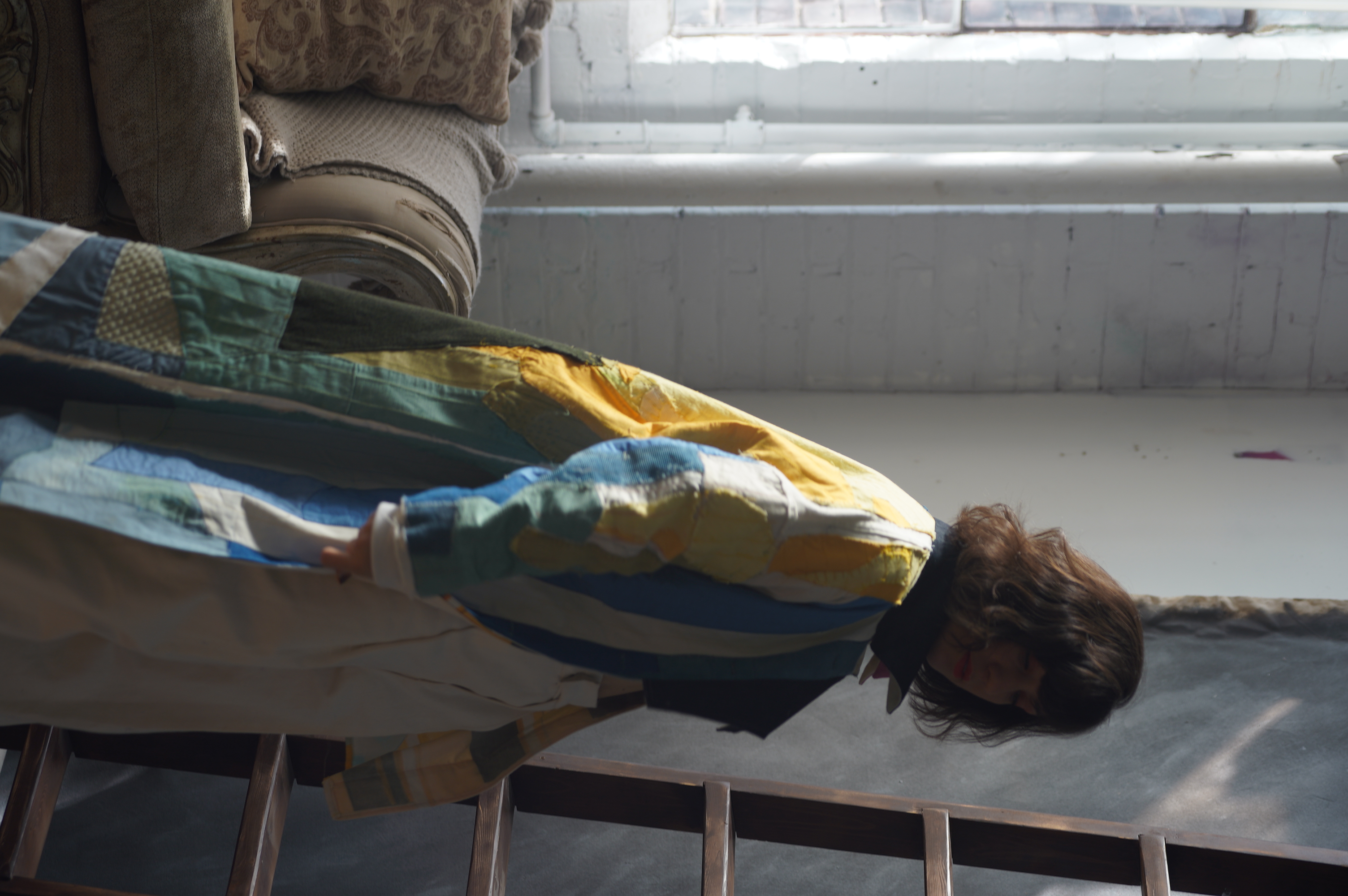 Reversible Denim Studio Coat; Side 2