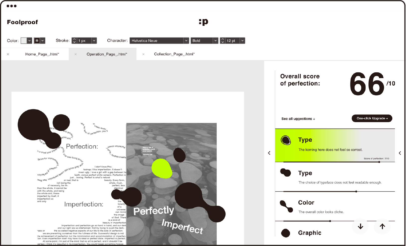 The Perfect Imperfection