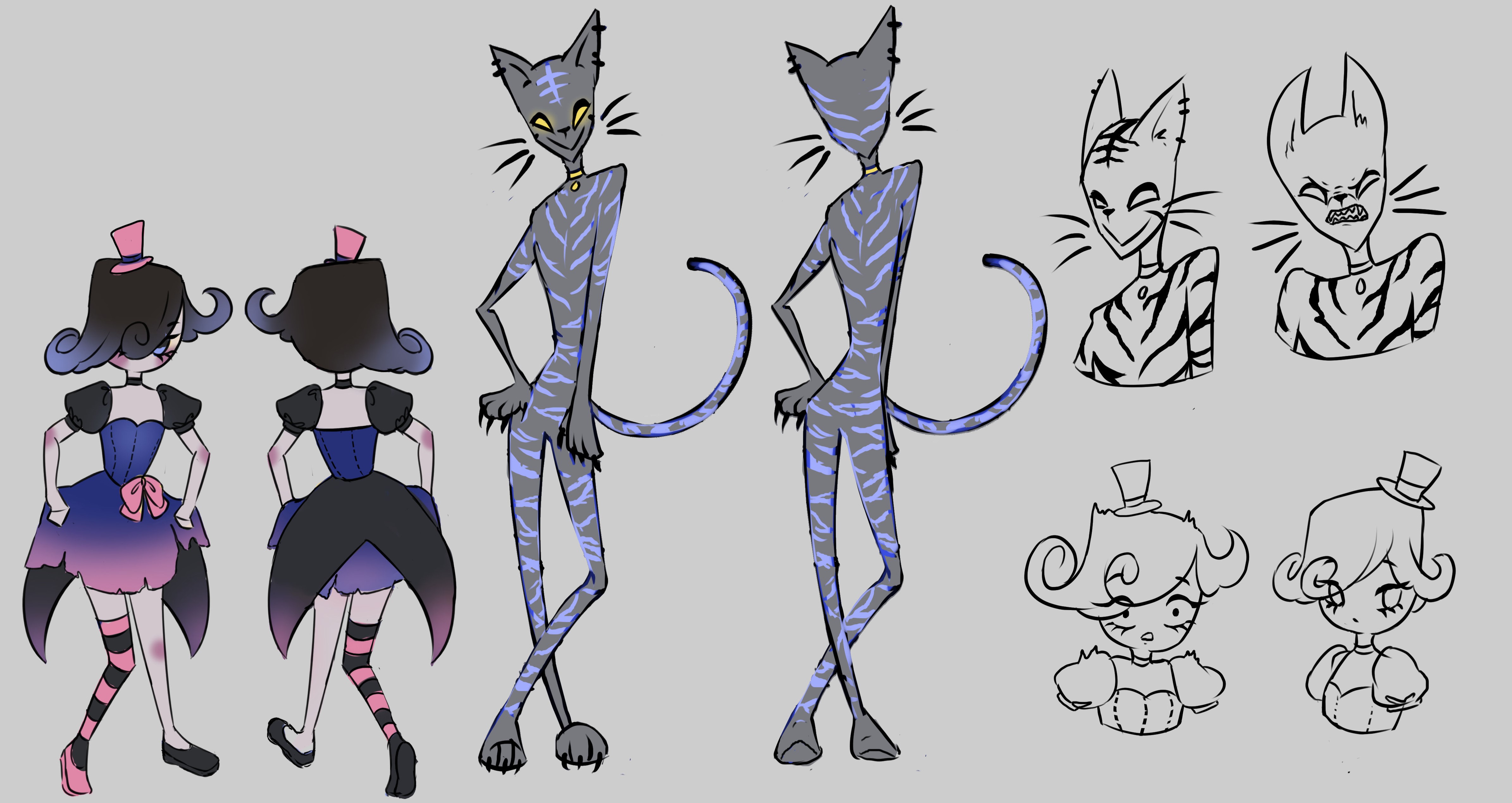 Alice and Cheshire Cat