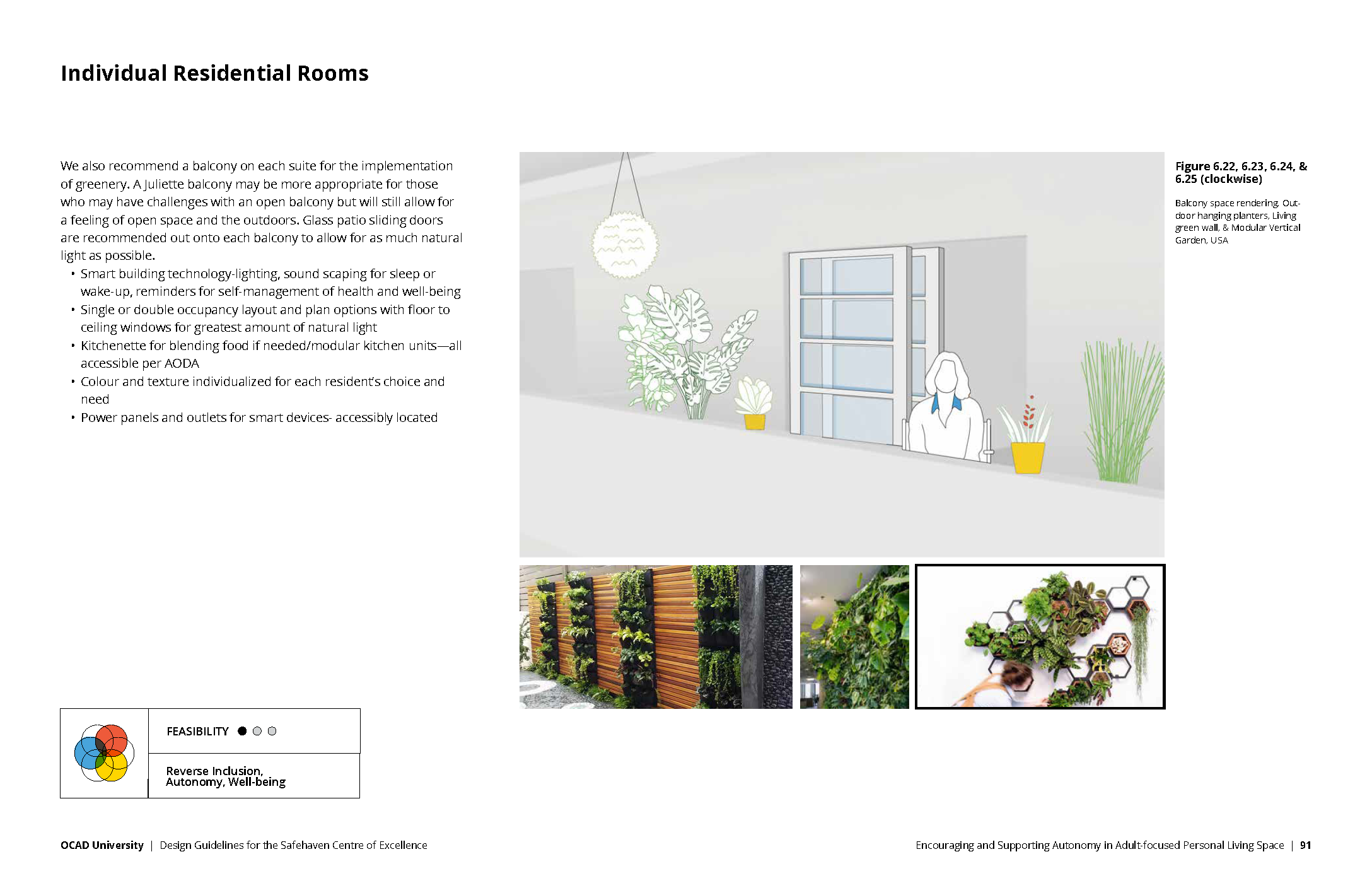 Safehaven Centre of Excellence Design Guidelines: Encouraging and Supporting Autonomy in Adult-focused Personal Living Space