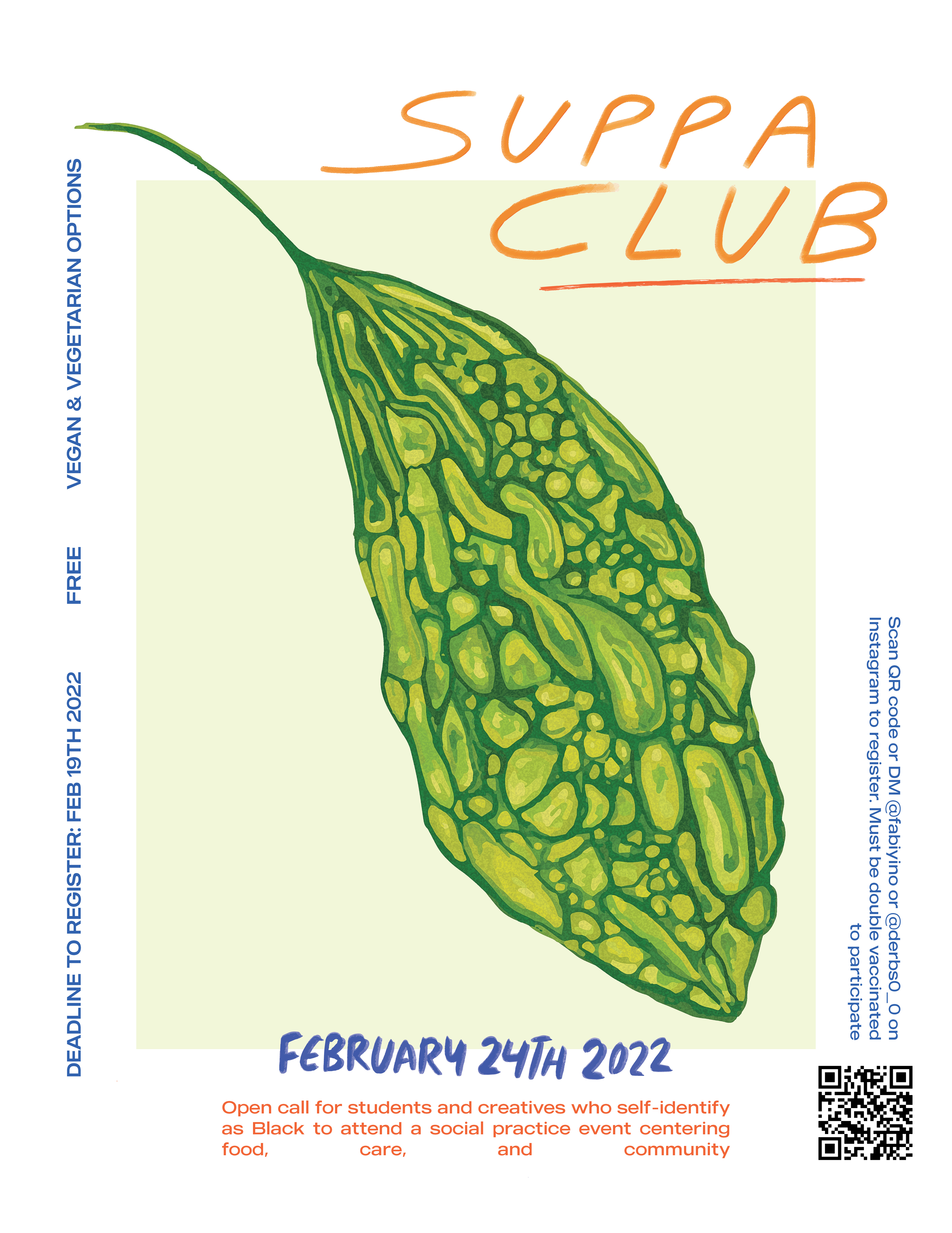 Suppa Club menus and poster