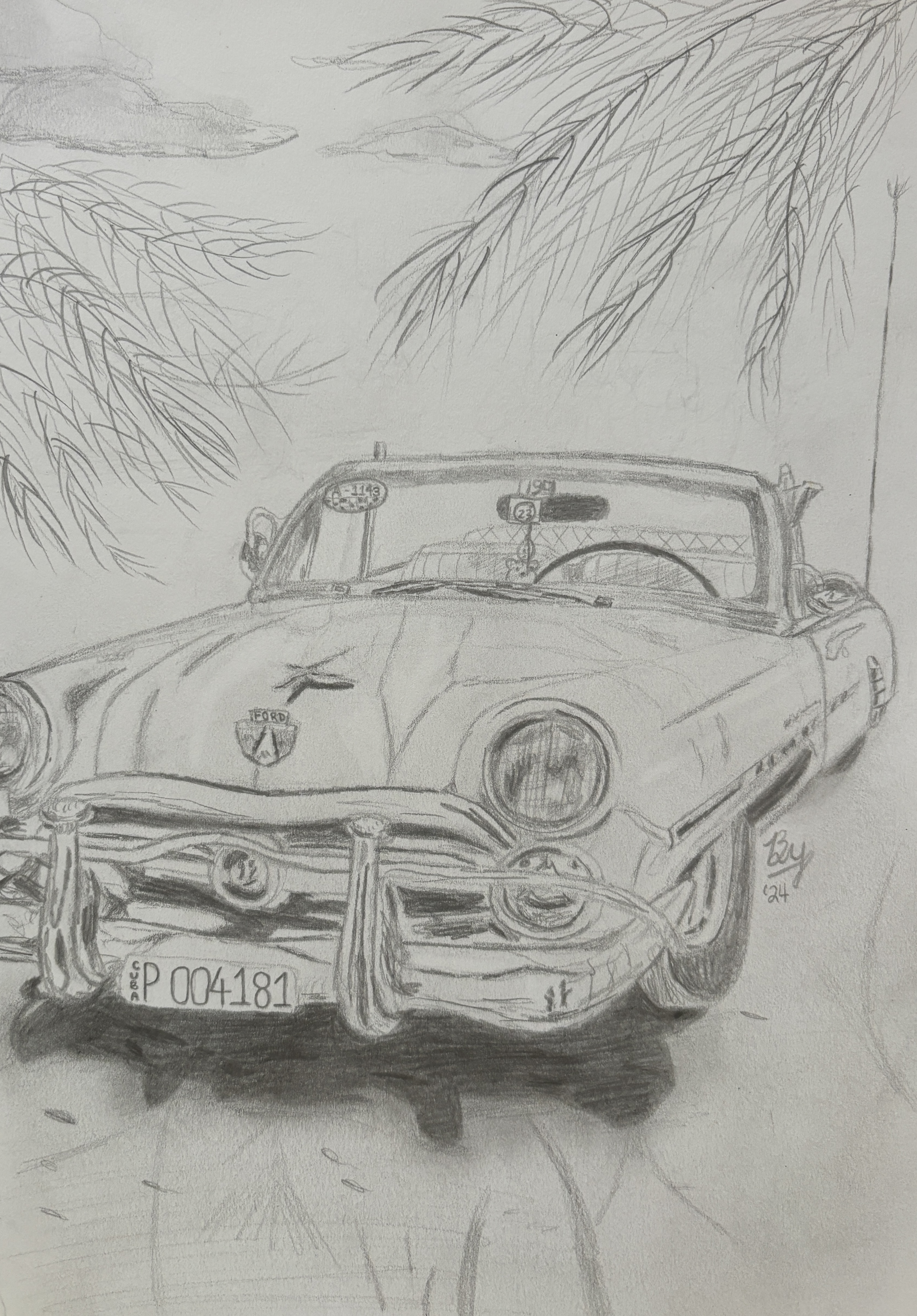 1953 Cuban Ford Fairline Convertible