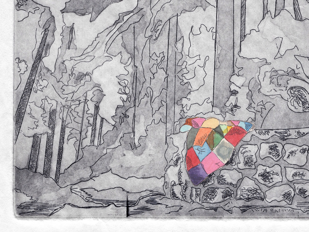 DETAIL : postcard | Esker Lakes Provincial Park; Kirkland Lake, ON