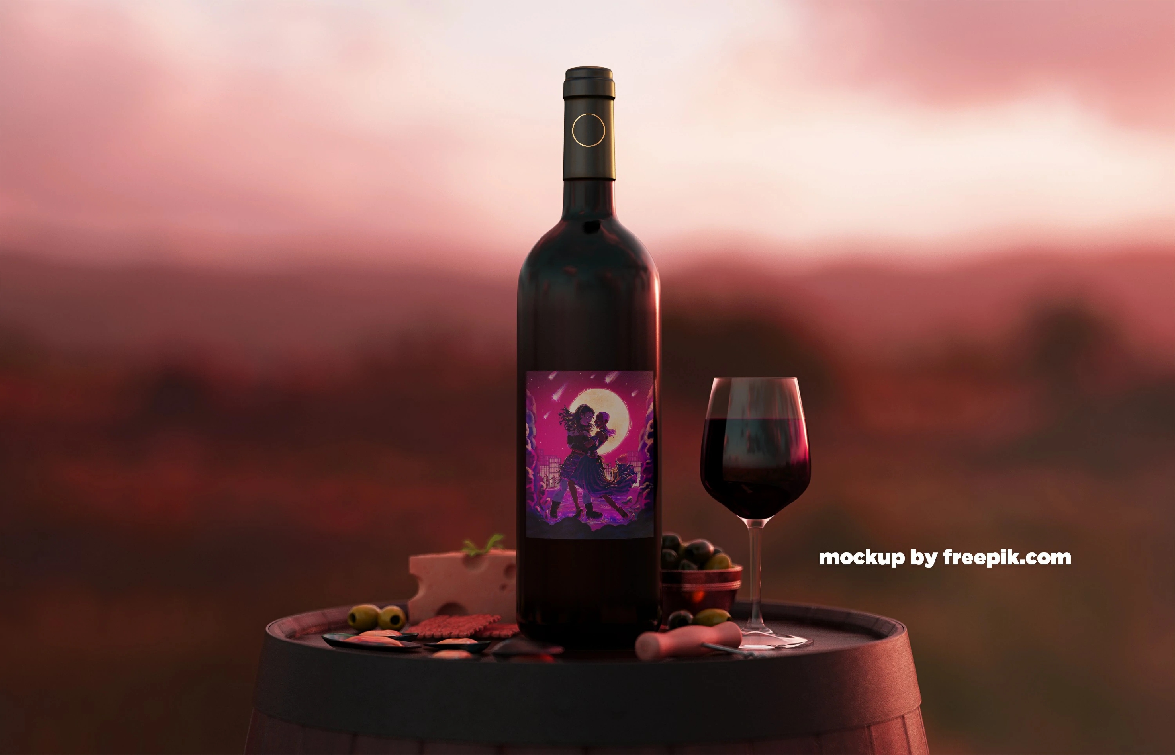 🌚🌙You and I, dancing in the moonlight🌟🌠 mockup