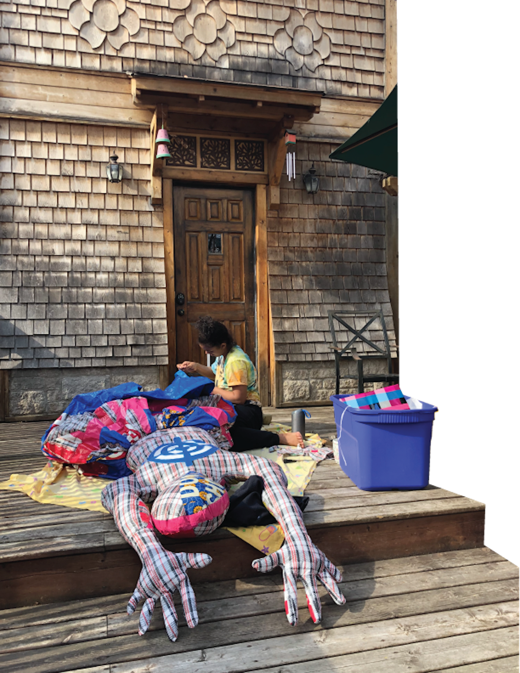 Untitled: Topsy Turvey Doll