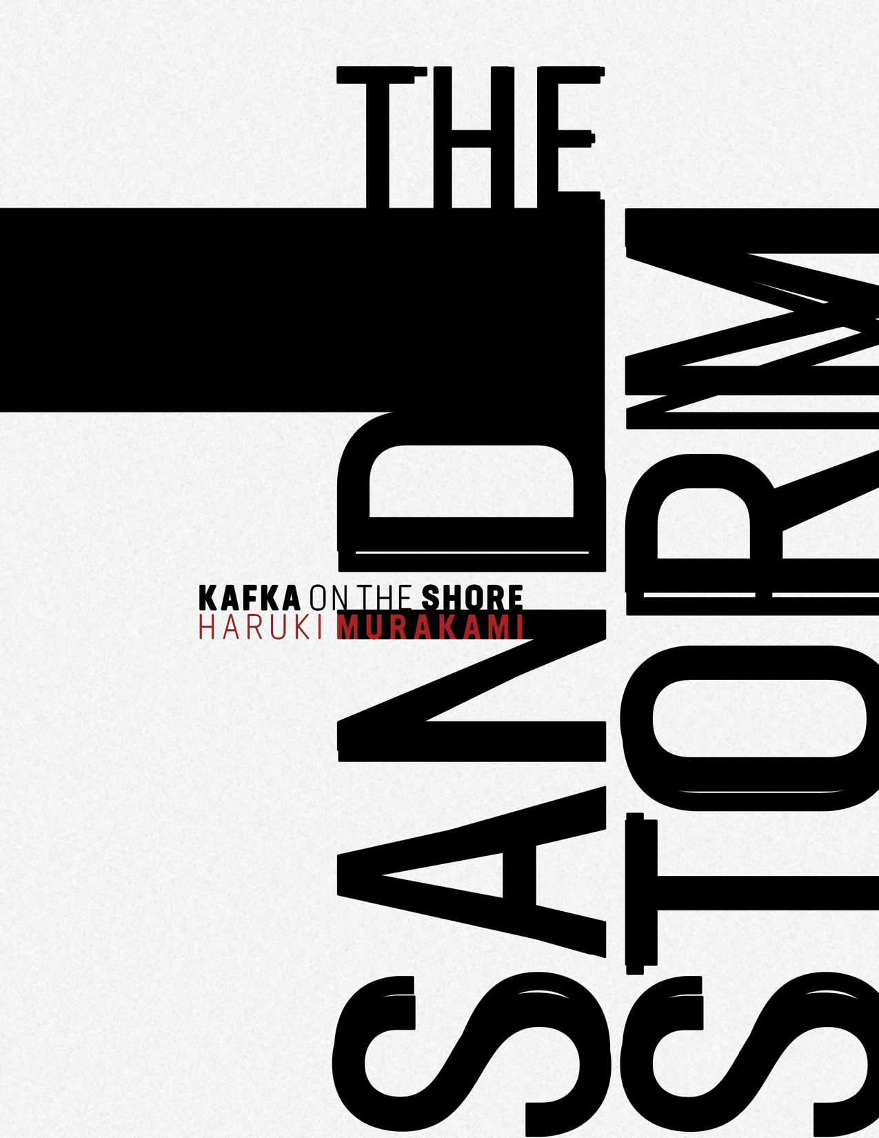 KAFKA ON THE SHORE - Experimental Type Book