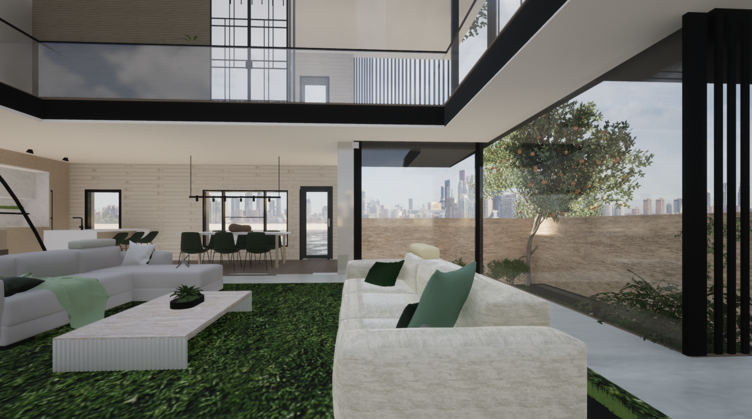 Bulwer St. Residence Perspective