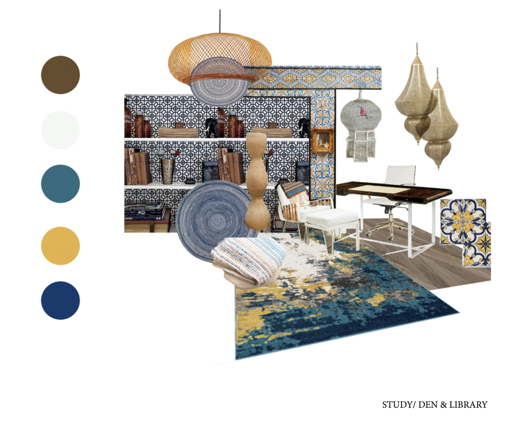 04 - Cultural Fusion "Harmoniously Blending Two Distinct Styles in Interior House Design"