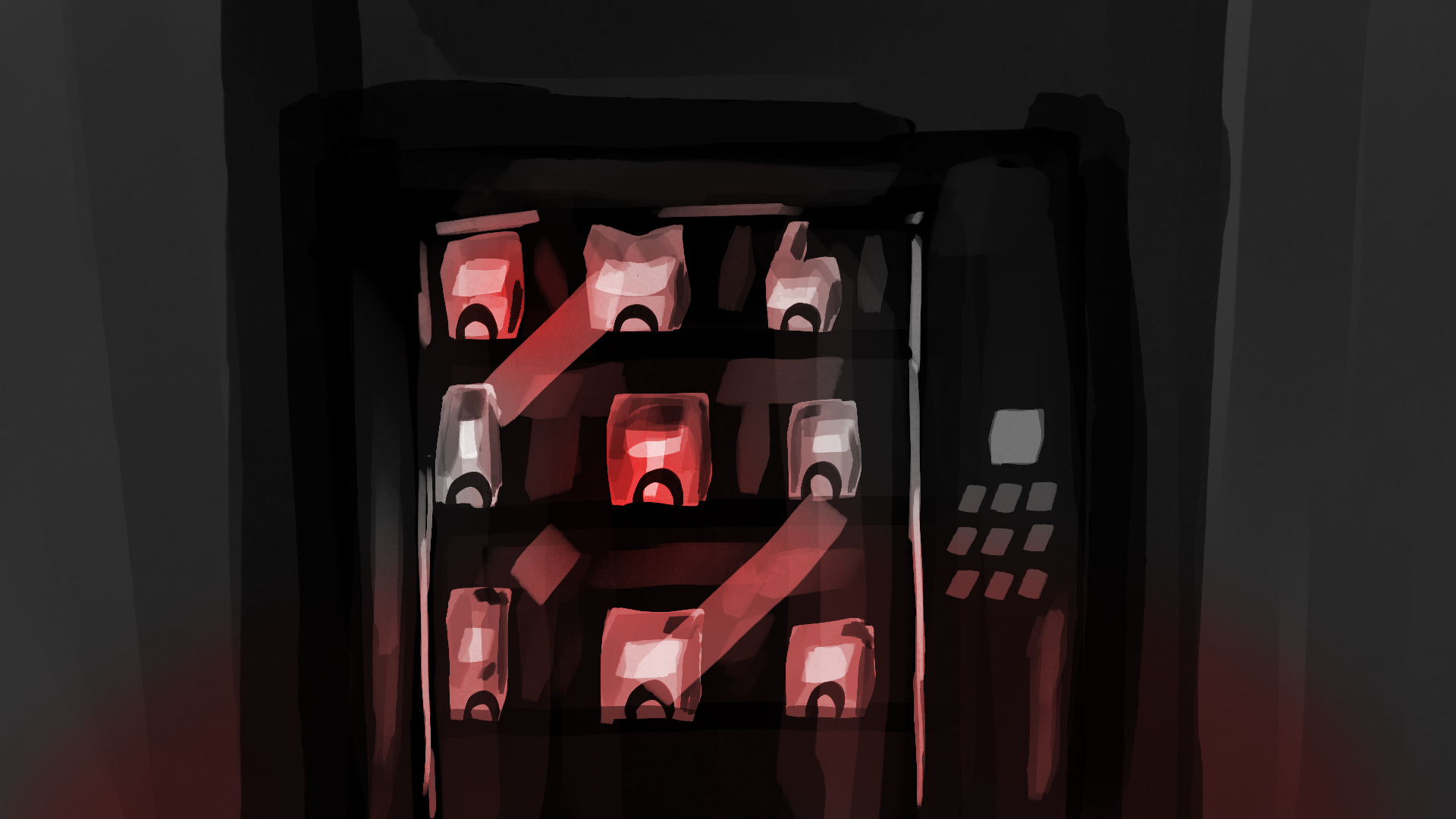 Waste Backgrounds and Characters